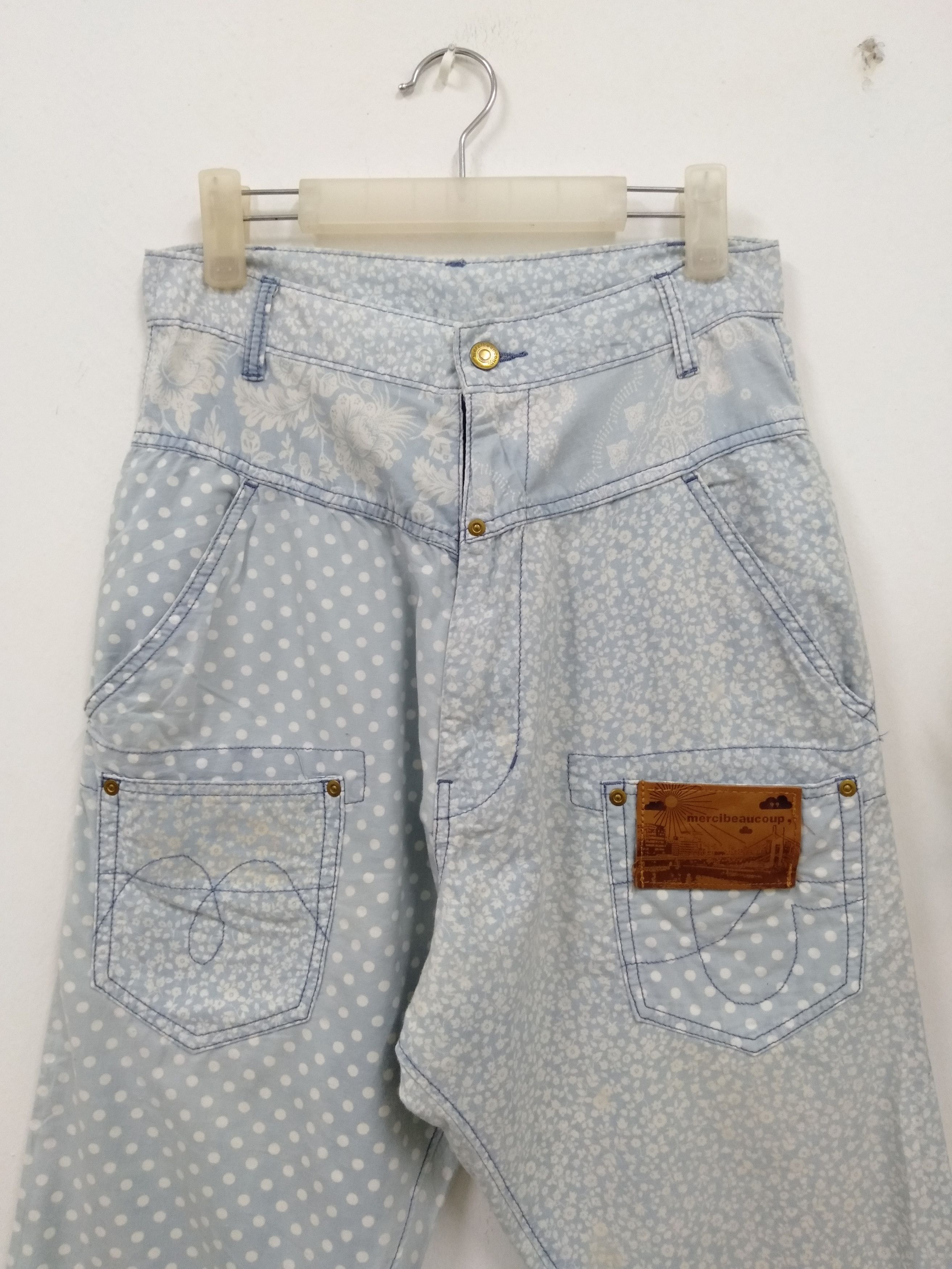 mercibeaucoup Mercibeaucoup Bandana pant issey miyake kapital inspired Size US 30 / EU 46 - 7 Thumbnail