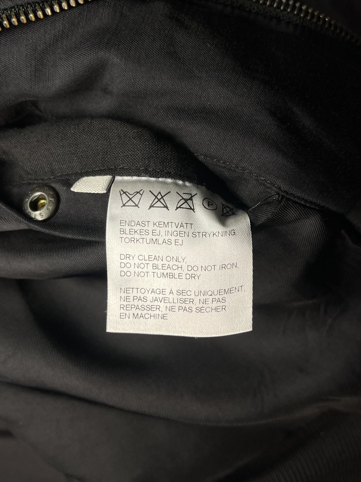 Acne Studios Acne Studios “Bombastic” Bomber Jacket BAW/10 Size US L / EU 52-54 / 3 - 10 Thumbnail