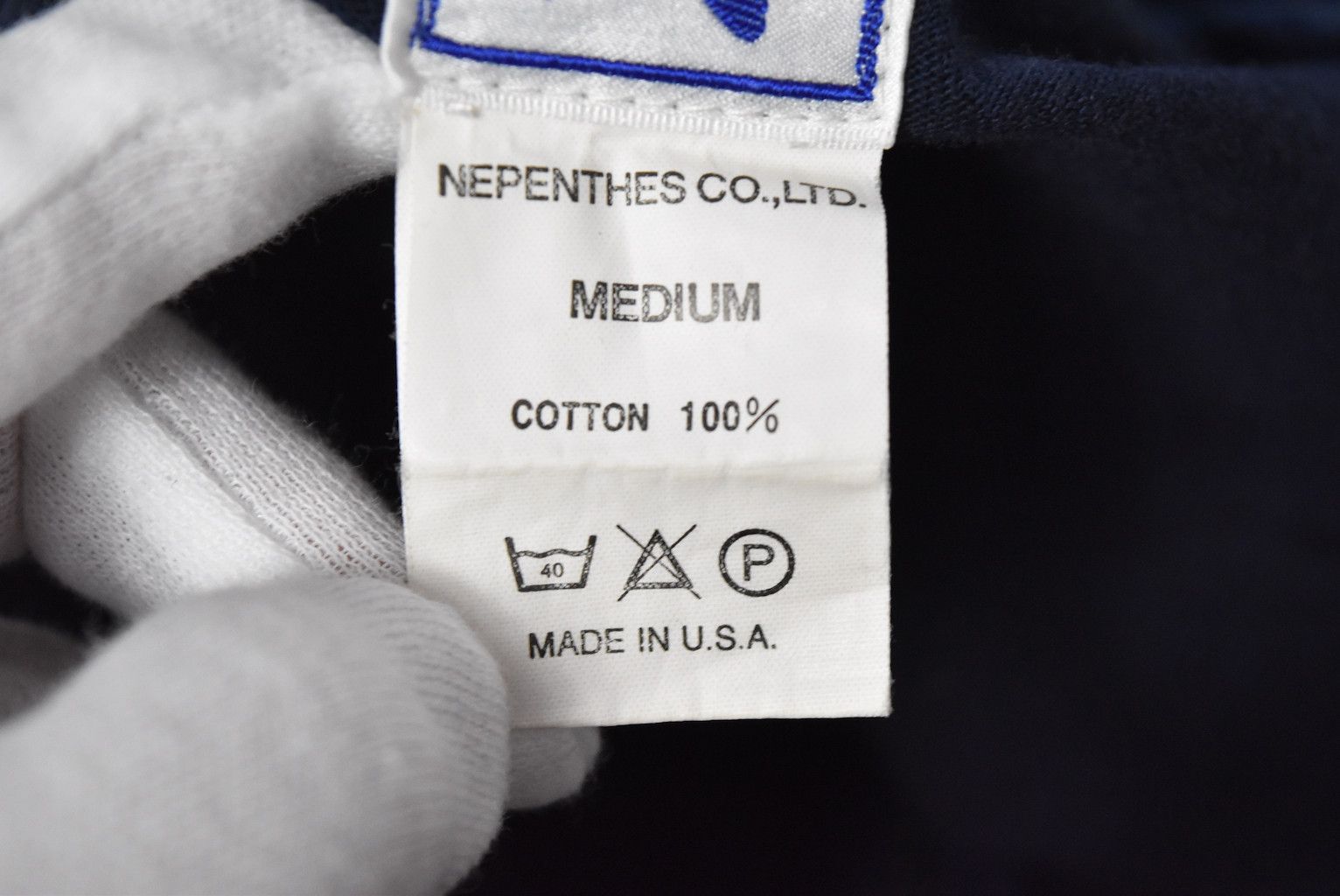 Nepenthes henley neck plain t-shirt tee 23050 - 470 55 Size US S / EU 44-46 / 1 - 6 Thumbnail