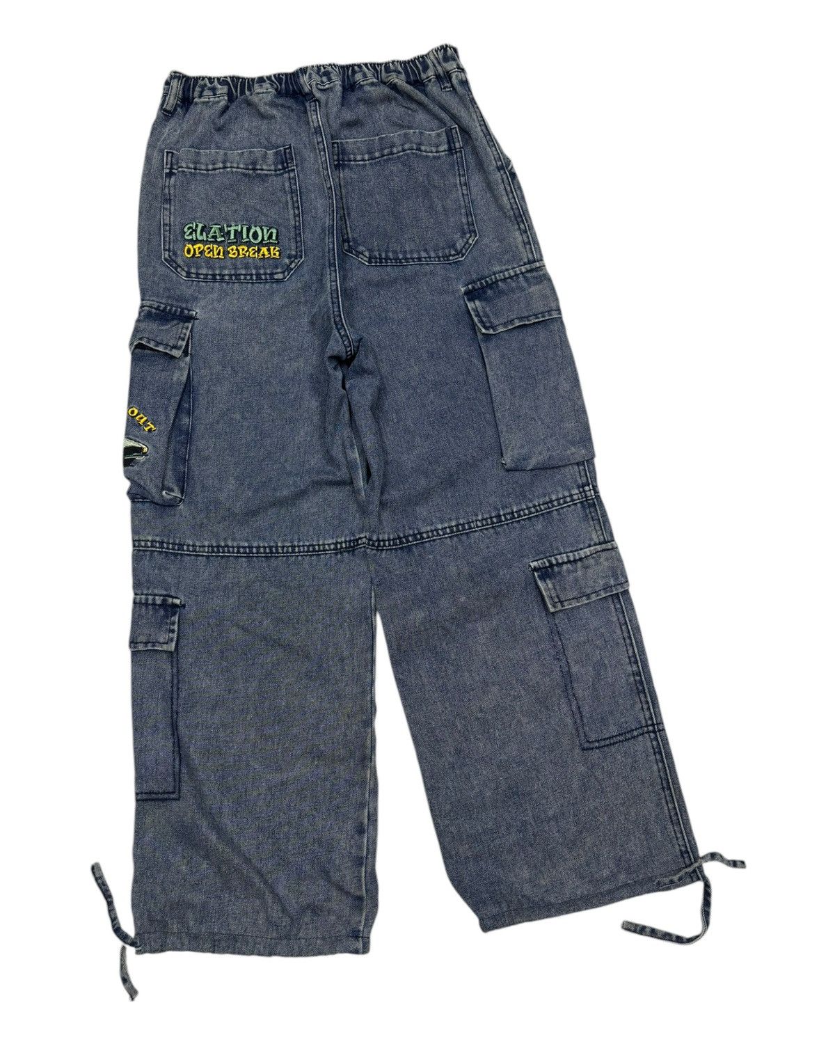 Hysteric Glamour 💥DOPE🔥Chip Clip Baggy Parachute Cargo Pants Jeans Size US 32 / EU 48 - 4 Thumbnail