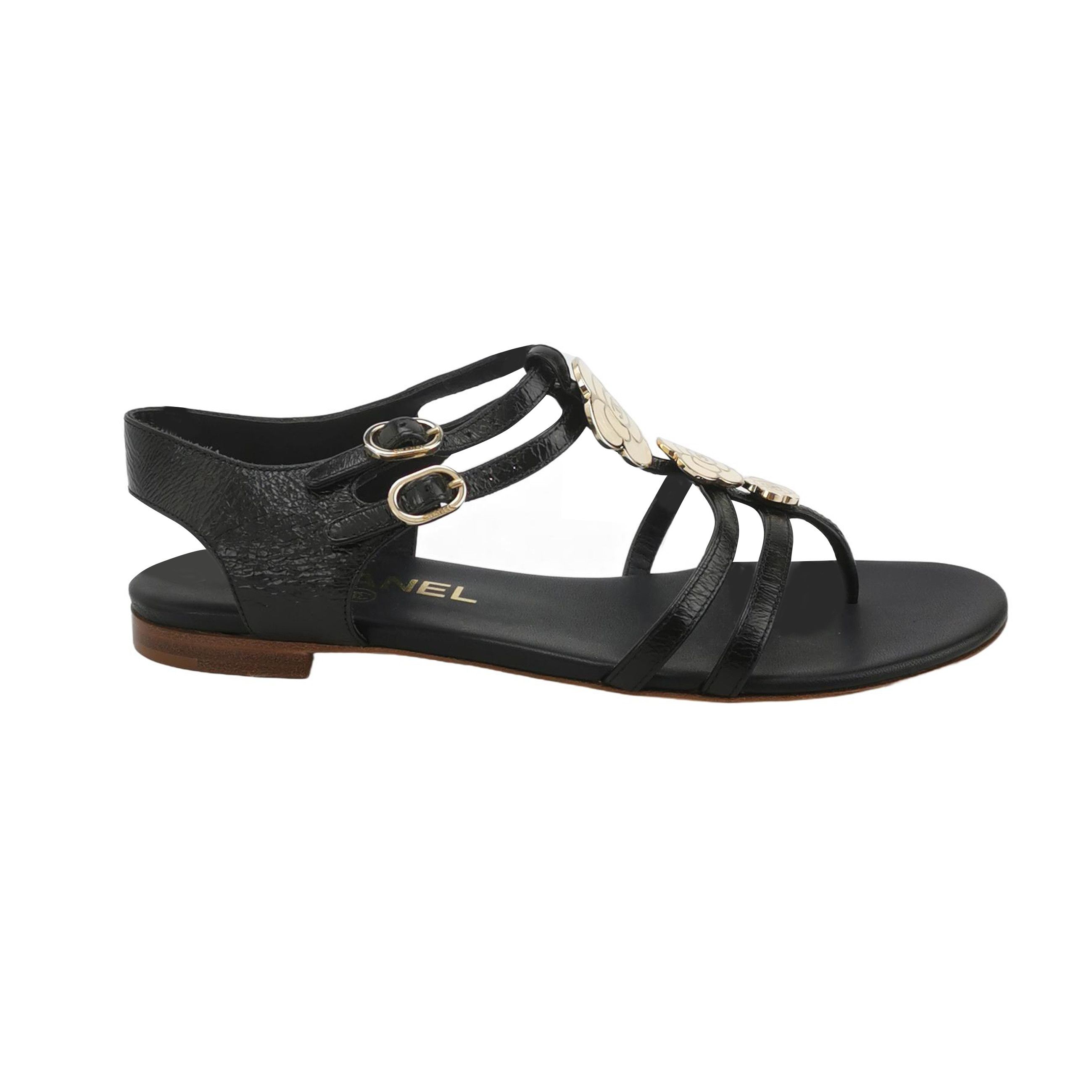 Chanel Chanel Women 6 Sandals Size US 6 / IT 36 - 1 Thumbnail