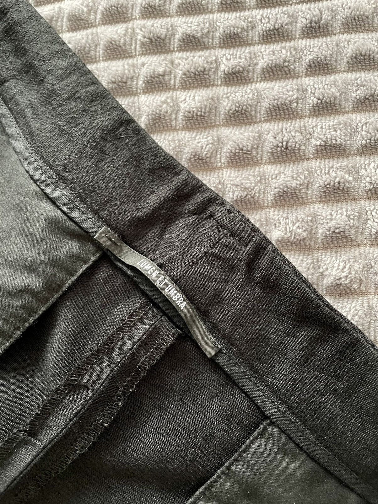 Lumen Et Umbra Lumen et Umbra SS12 Banana Cropped Leg Pant Trousers Size US 34 / EU 50 - 7 Thumbnail