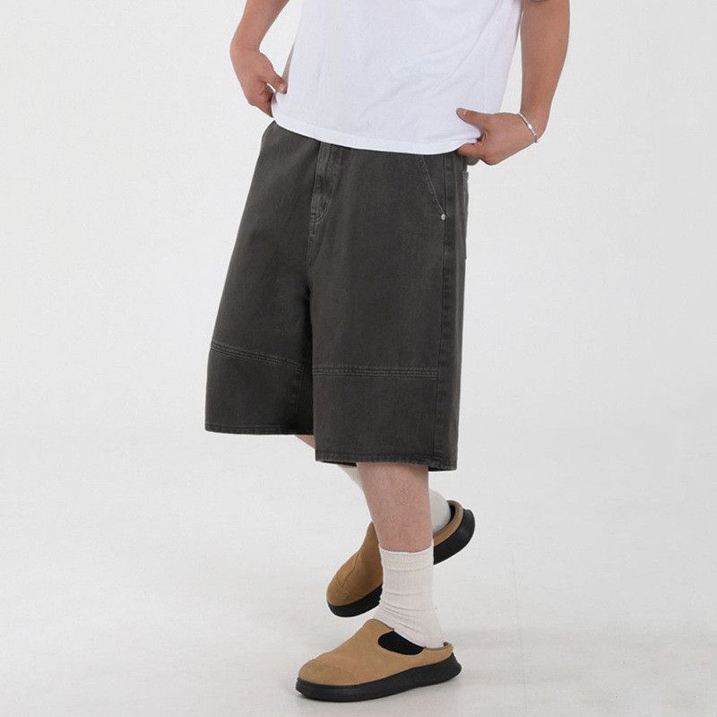 Japanese Brand × Jean Retro loose high street casual denim shorts Size US 32 / EU 48 - 5 Thumbnail