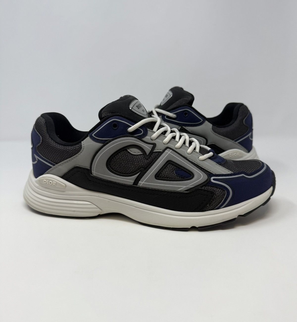 Dior Dior B30 Sneaker Grey/Navy Size US 10 / EU 43 - 1 Thumbnail