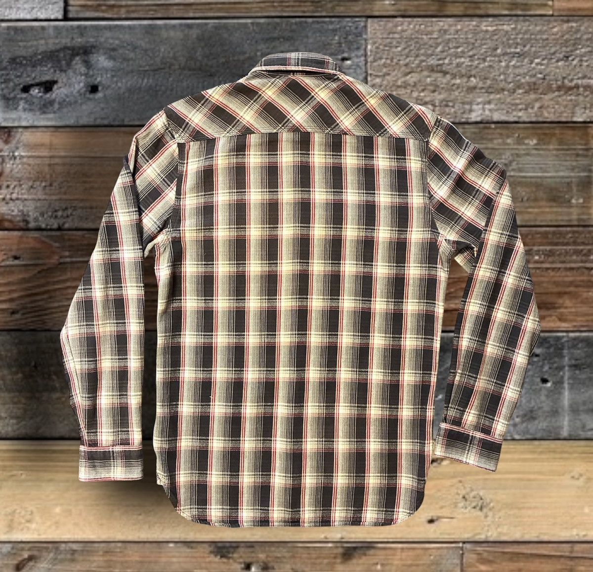 RRL Ralph Lauren DOUBLE RL RALPH LAUREN RRL COTTON FLANNEL SHIRT- SIZE SMALL Size US S / EU 44-46 / 1 - 2 Thumbnail