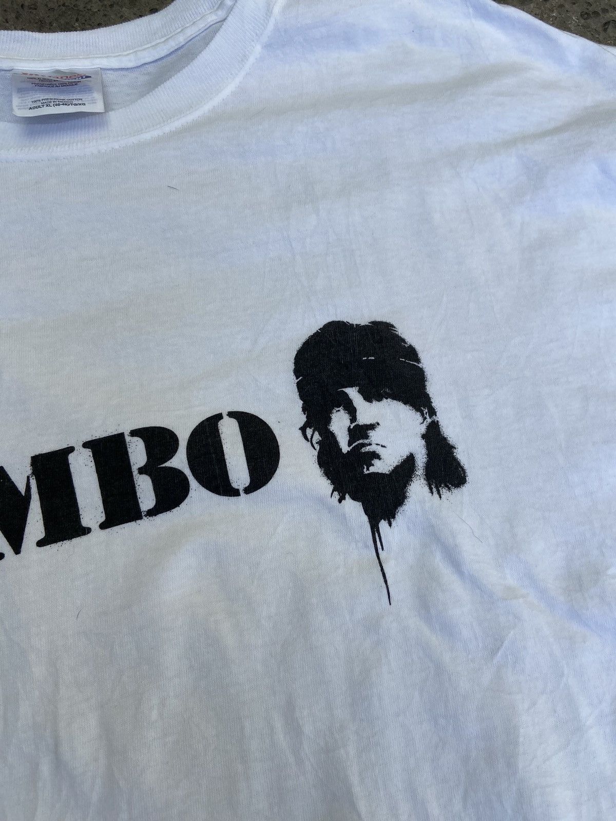 Vintage Vintage rambo t shirt Size US XL / EU 56 / 4 - 3 Thumbnail