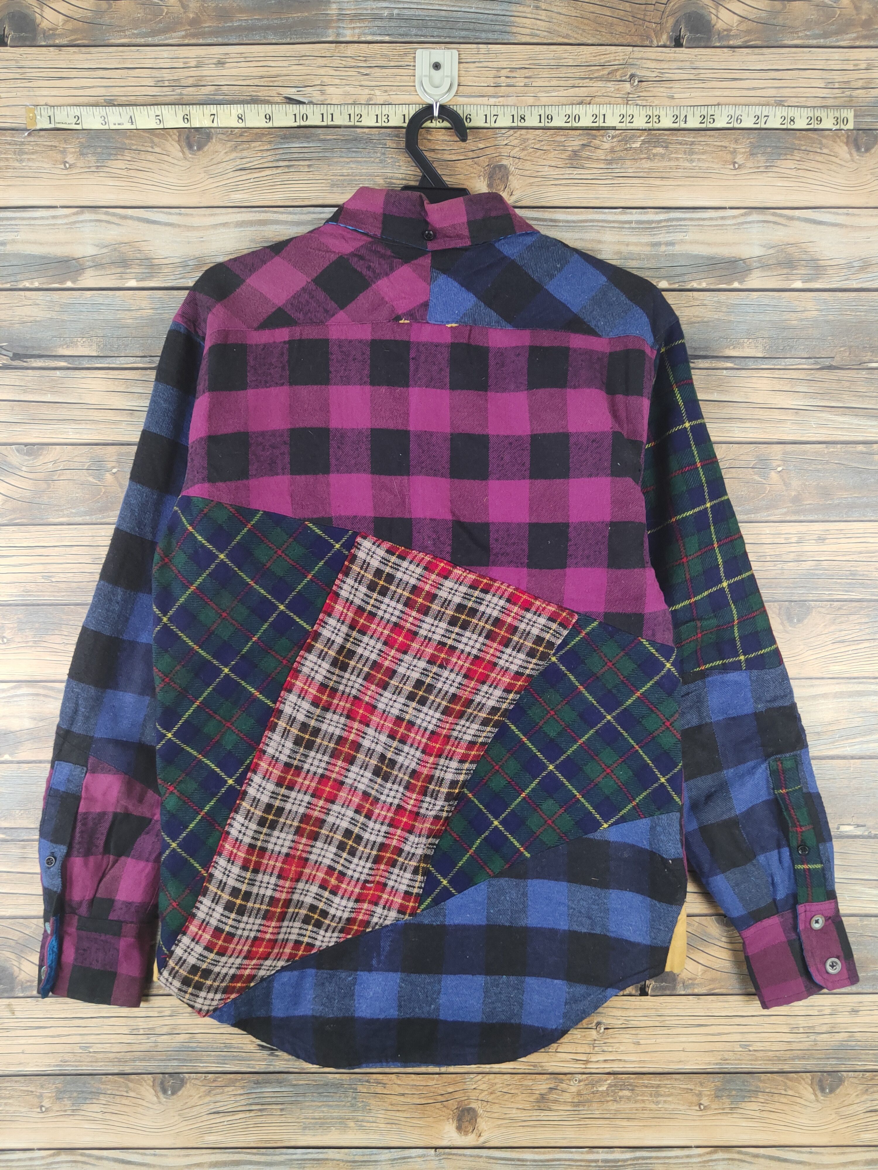Japanese Brand DL Sabit patchwork japan vintage jacket #761 Size US S / EU 44-46 / 1 - 10 Thumbnail