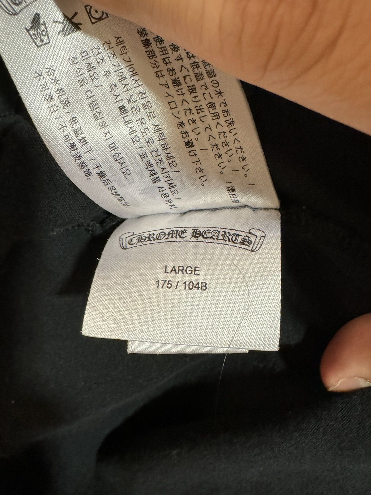 Chrome Hearts Chrome Hearts Las Vegas Exclusive Pocket Tee Size US L / EU 52-54 / 3 - 3 Thumbnail