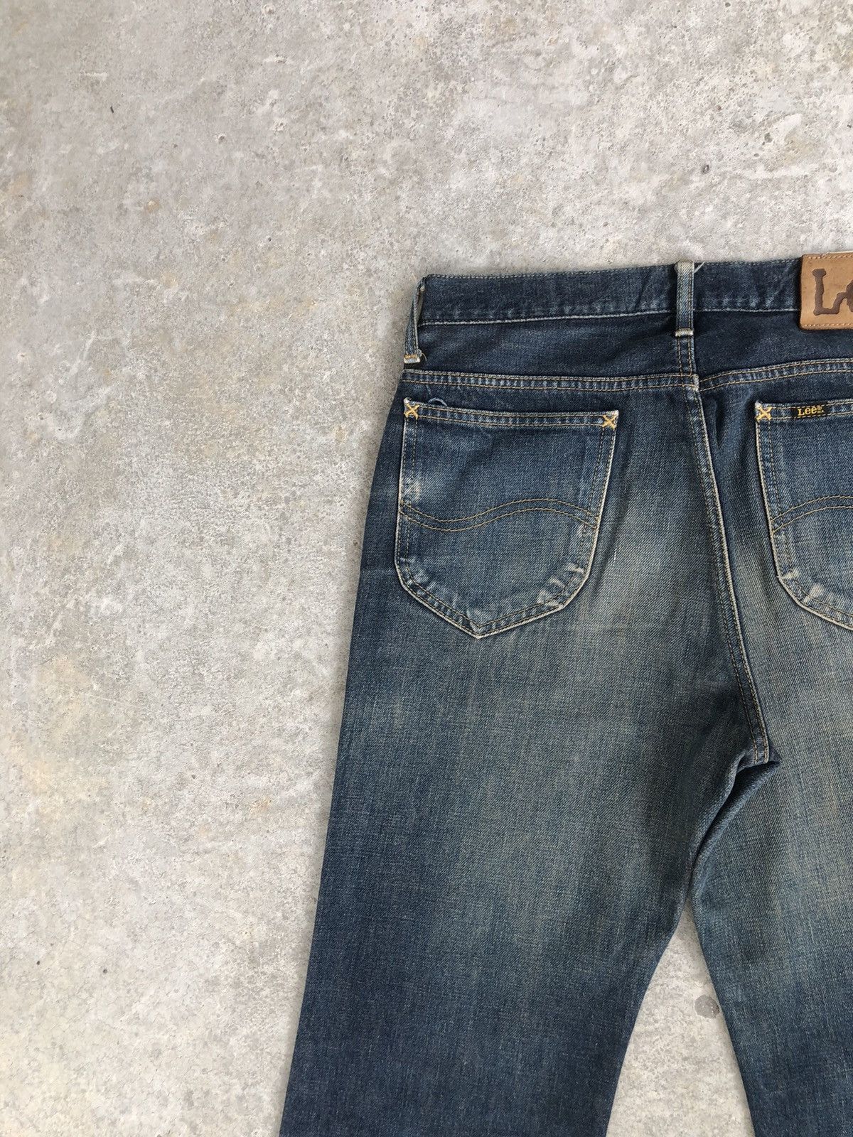 If Six Was Nine Japanese Lee Flared Jeans Distressed Jeans Size US 31 - 9 Thumbnail