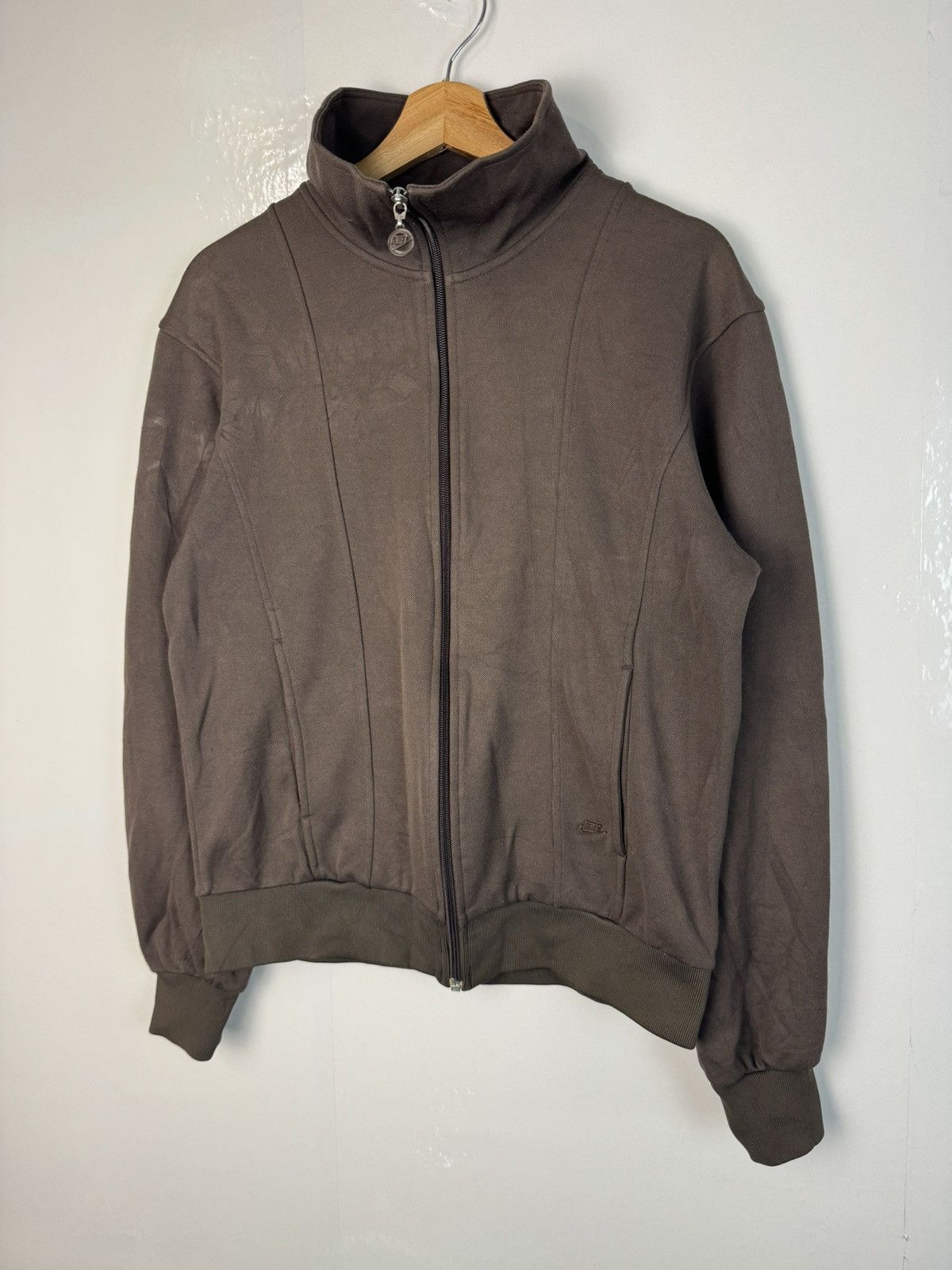 Nike × Vintage Vintage Nike Brown Jacket Size US M / EU 48-50 / 2 - 3 Thumbnail