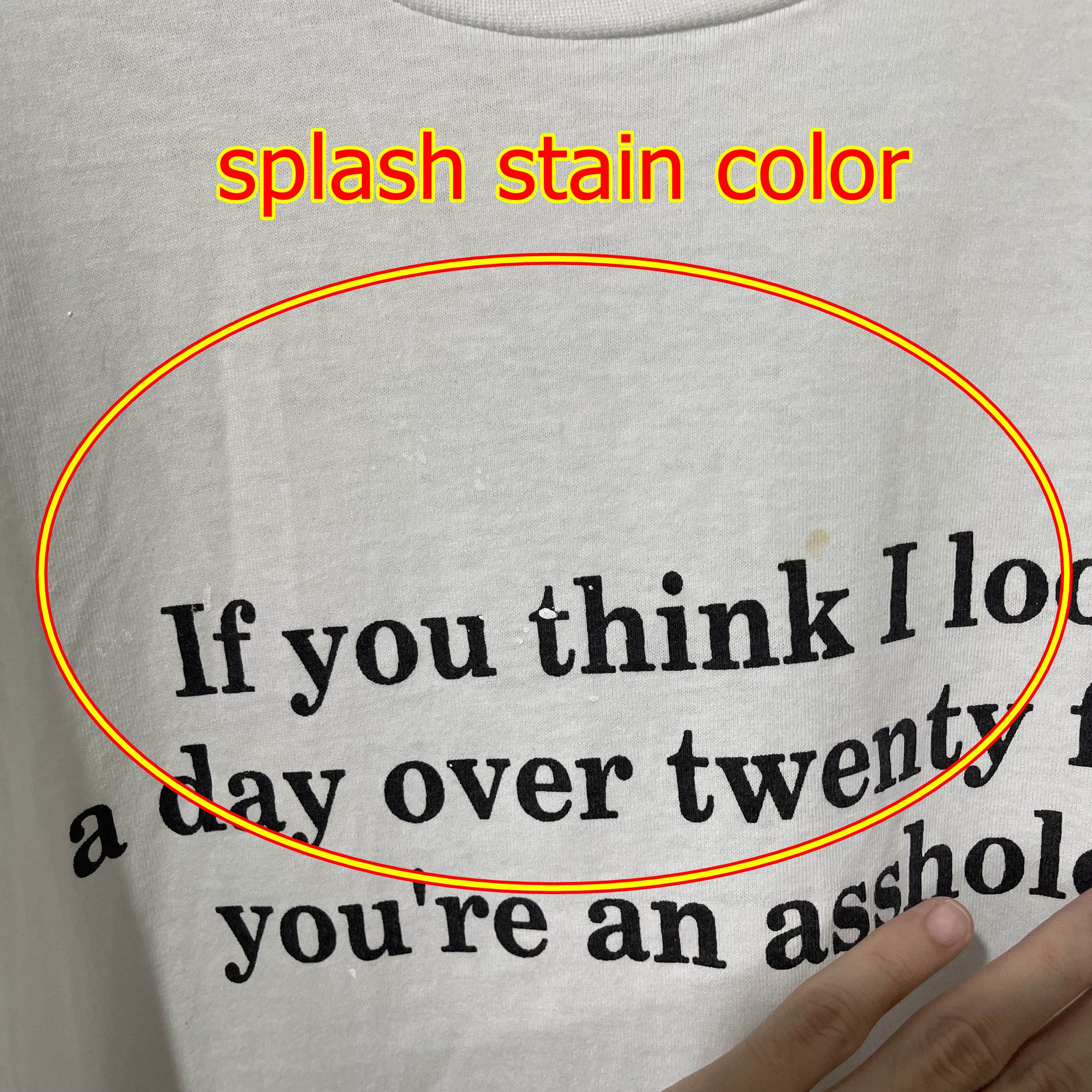 Vintage Vintage 90s If You Think I Look a Day T-shirt Size US XL / EU 56 / 4 - 6 Thumbnail