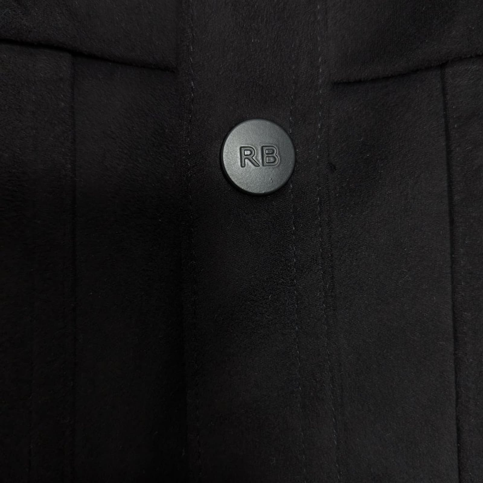 Robert Barakett Robert Barakett Black Renoir Denim Style Jacket Faux Suede S Size US S / EU 44-46 / 1 - 7 Thumbnail