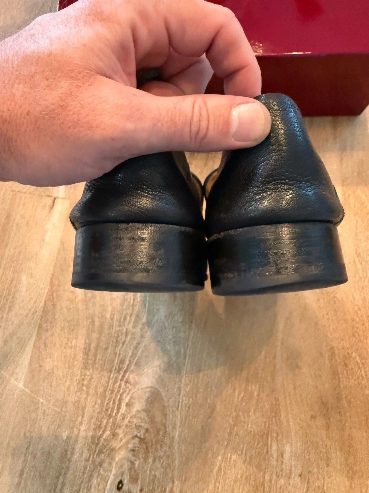 Gucci Gucci Horsebit Loafers Black 10 Snaffle Bit Monogram Size US 10 / EU 43 - 10 Thumbnail