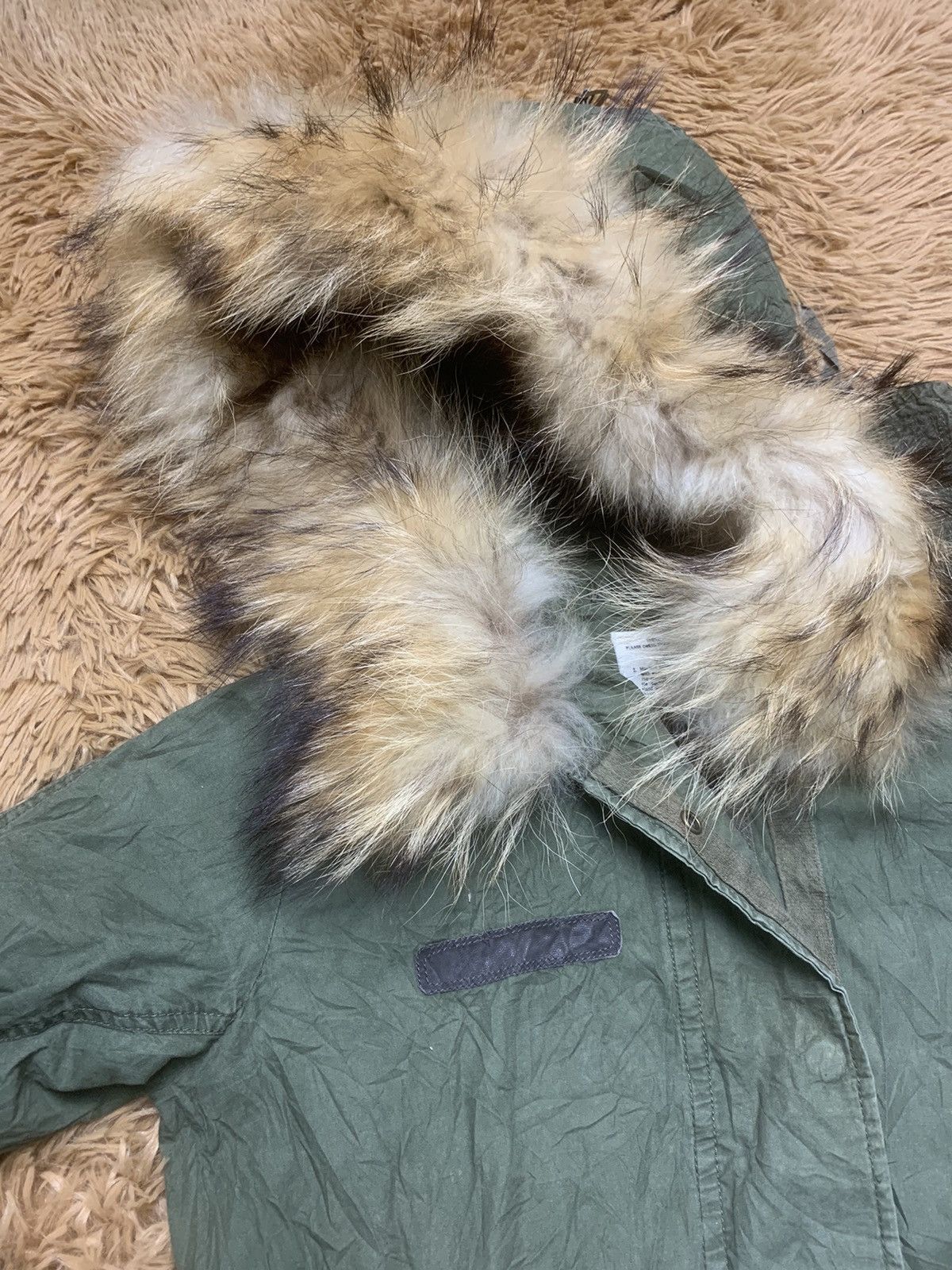 If Six Was Nine × Japanese Brand × Le Grande Bleu (L.G.B.) Classic G.O.A Japan Faux Fur Fish Tail Parka Size S / US 4 / IT 40 - 4 Thumbnail