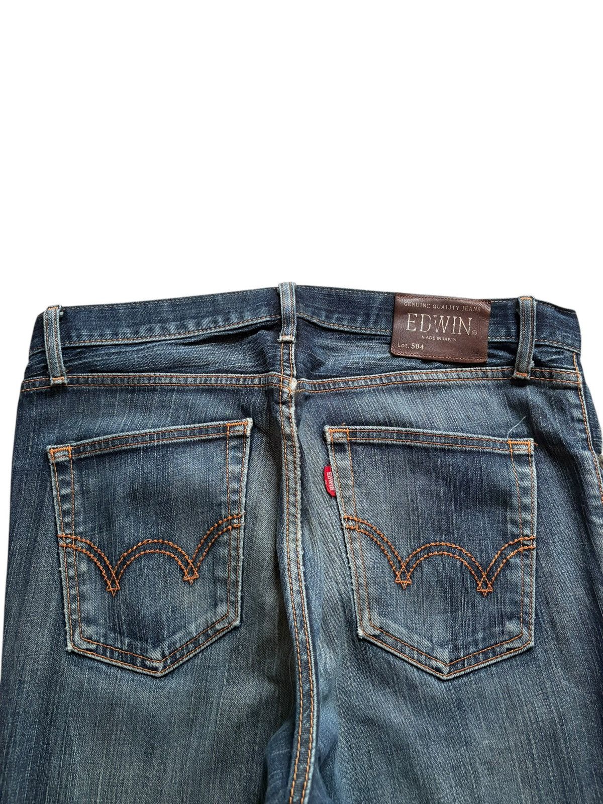 Edwin Vintage Japanese Edwin Mud Wash Loose Jeans Size US 34 / EU 50 - 8 Thumbnail