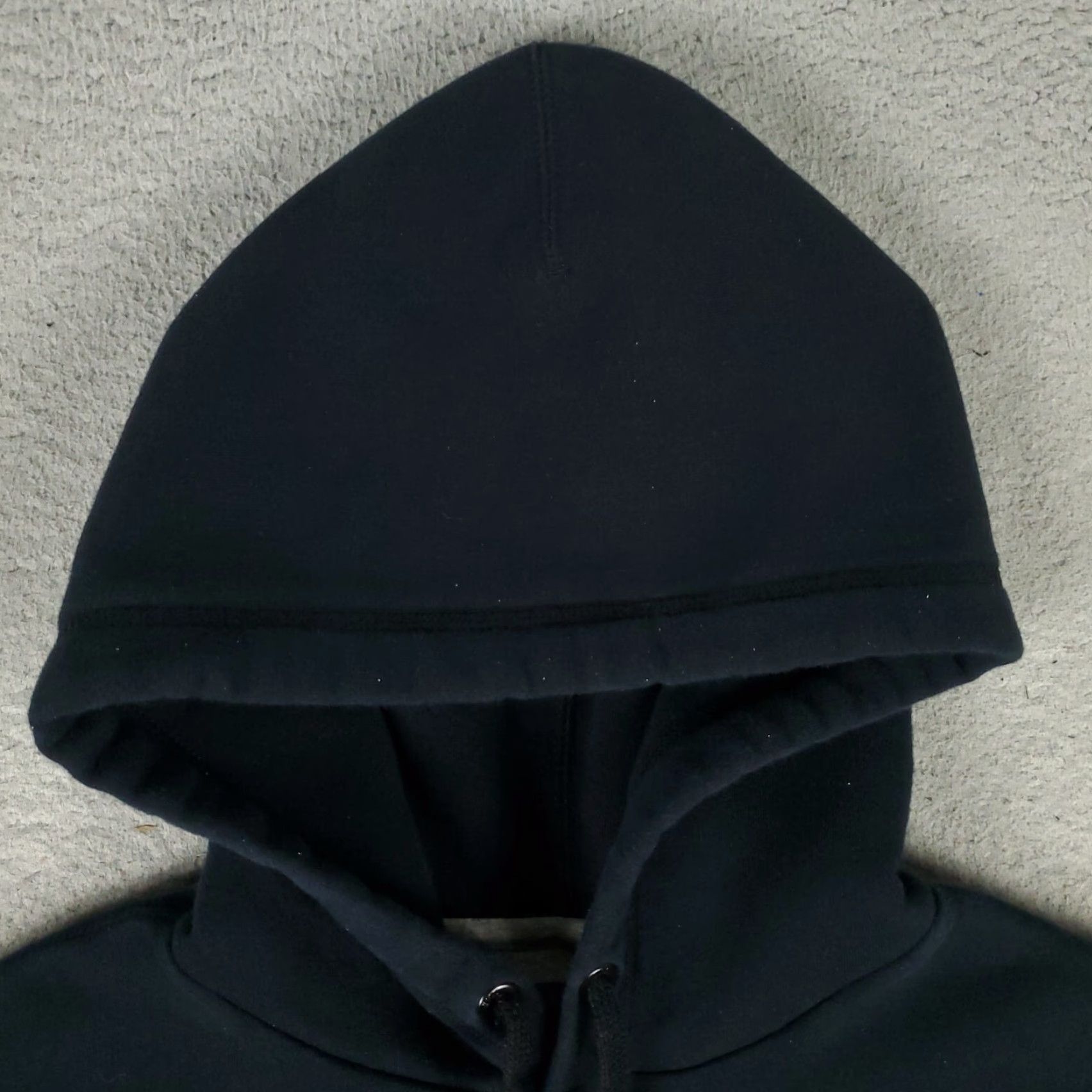 Nike Nike Hoodie Mens L Black Swoosh Pullover Sweatshirt Logo Mock Neck Adjustable Hooded All Seasons 90s Modern Outdoor Sports Mens Size US L / EU 52-54 / 3 - 2 Thumbnail