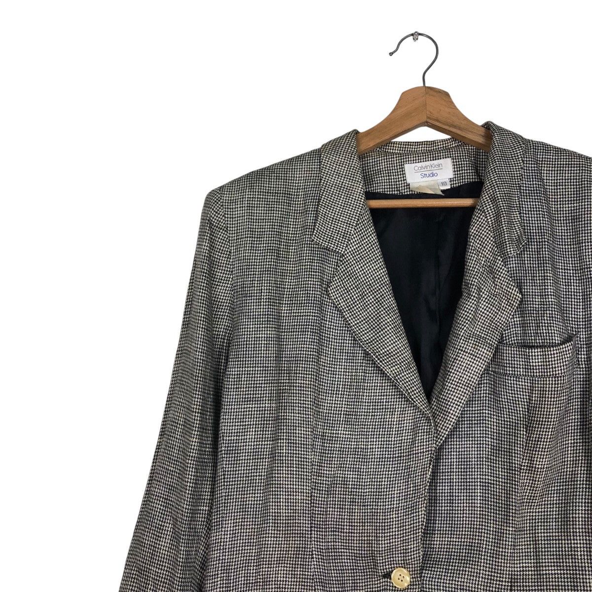 Calvin Klein 📌Tartan Check Biker Chore Jacket Calvin Klein Studio Size US M / EU 48-50 / 2 - 8 Thumbnail