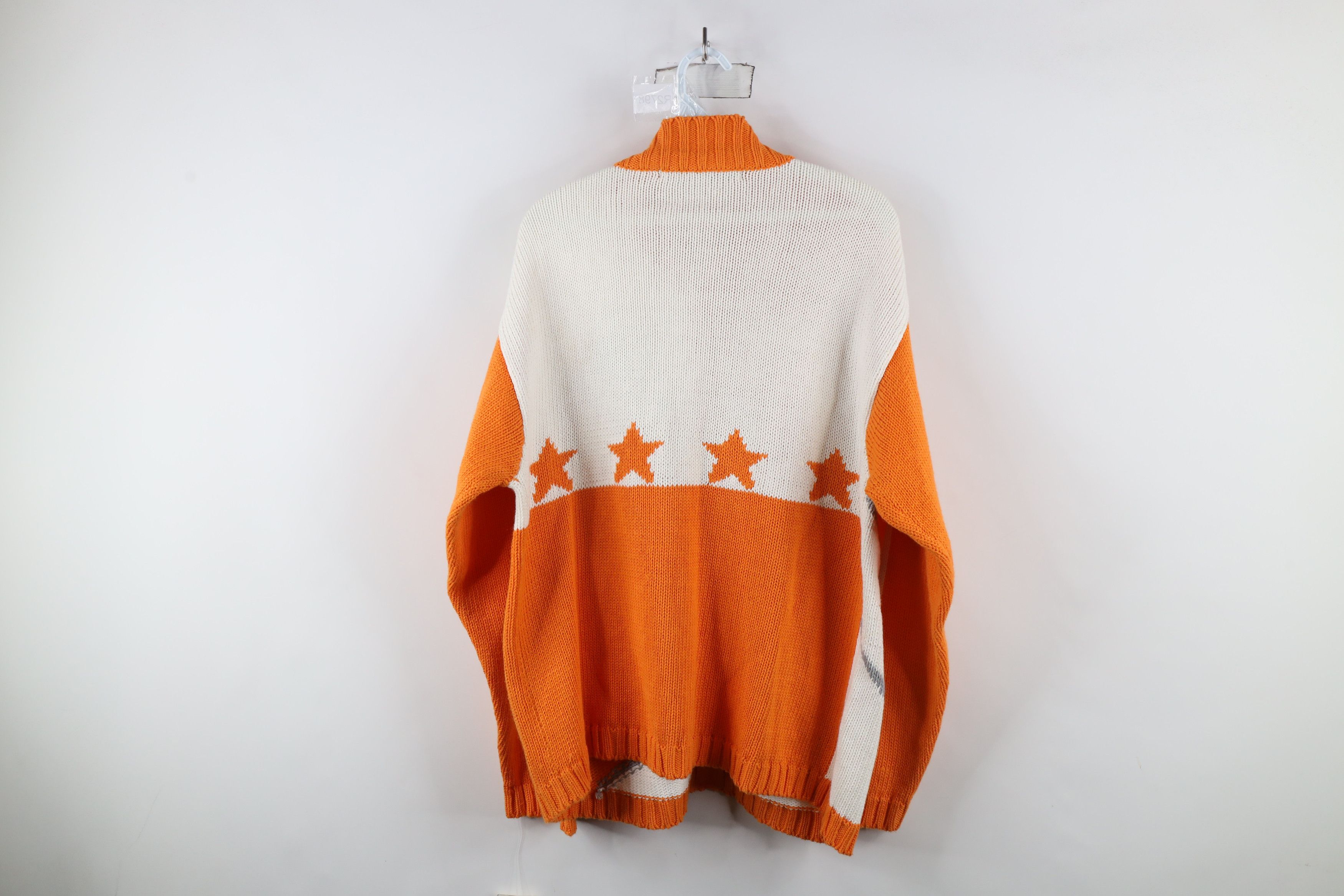 Vintage Deadstock Vintage 90s Tennessee Football Cardigan Sweater Size XL / US 12-14 / IT 48-50 - 13 Thumbnail