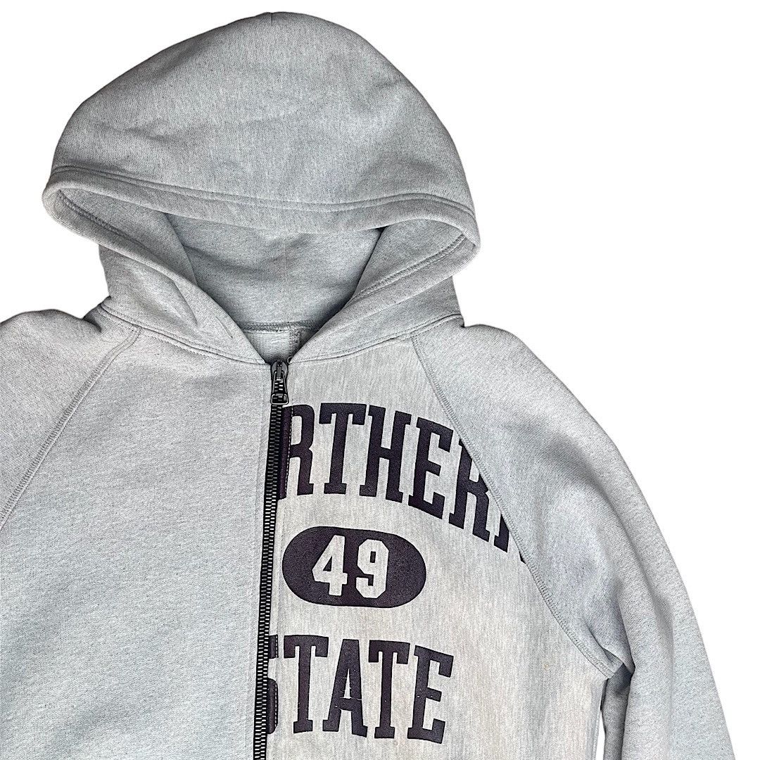 Reese Cooper Reconstructed Vintage Champion Zip-up Hooded Sweatshirt Size US M / EU 48-50 / 2 - 2 Thumbnail