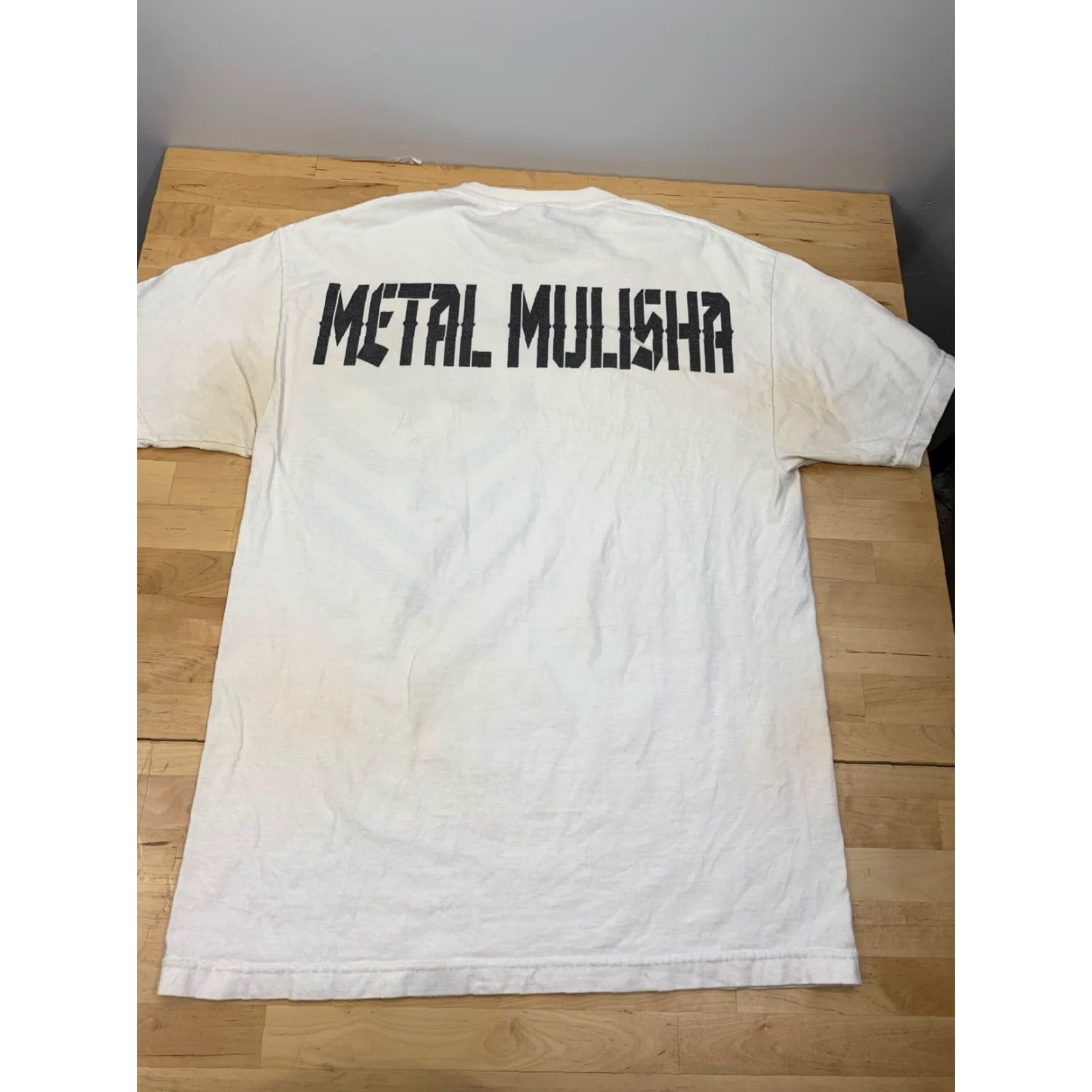 Metal Mulisha VINTAGE Metal Mulisha T-Shirt Skull Graphic Sz XL Distressed White #2000 Size US L / EU 52-54 / 3 - 4 Thumbnail
