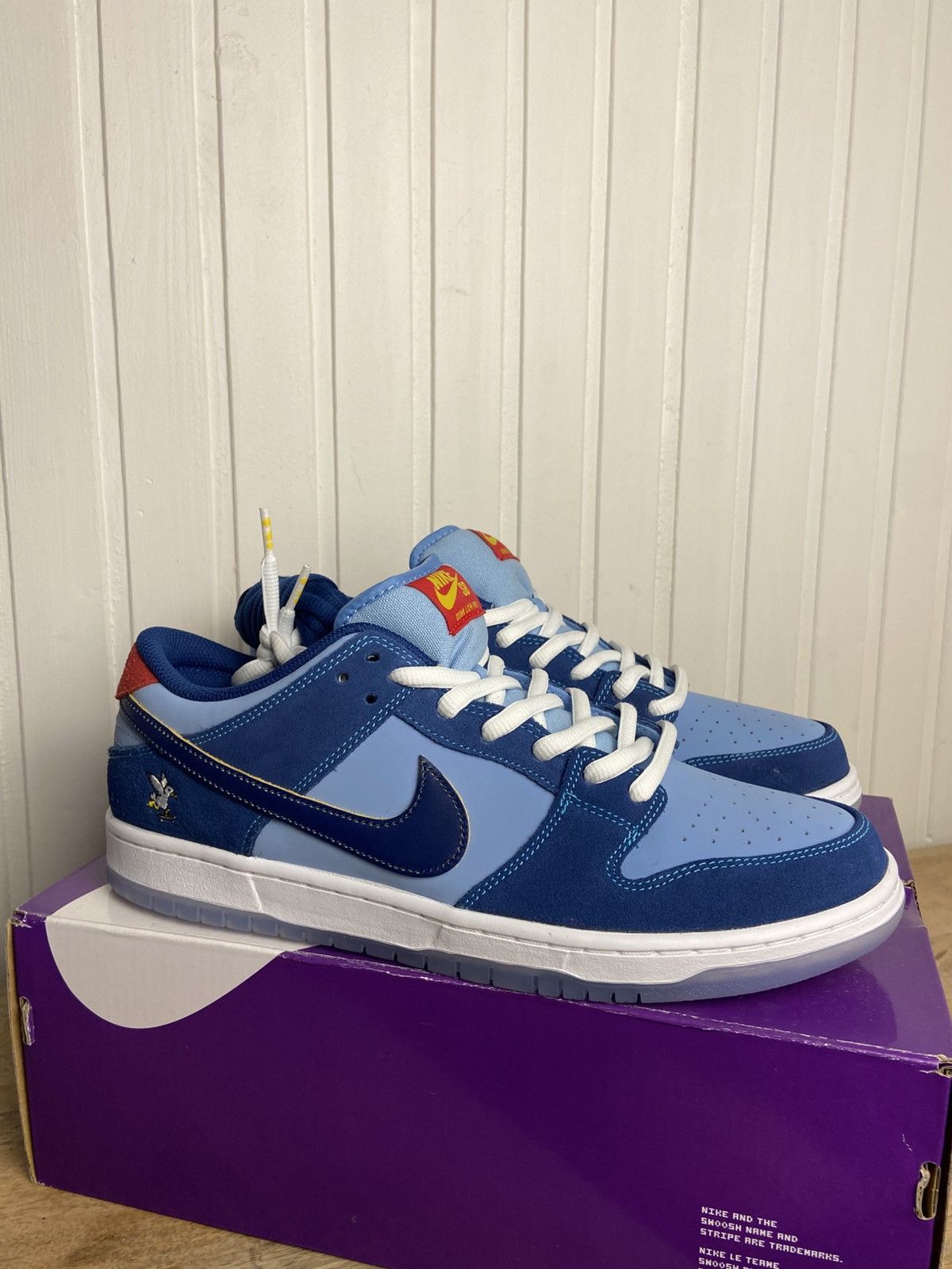 Nike New Nike SB Dunk Low Pro "Why So Sad?" Size 11,5US Size US 11.5 / EU 44-45 - 5 Thumbnail