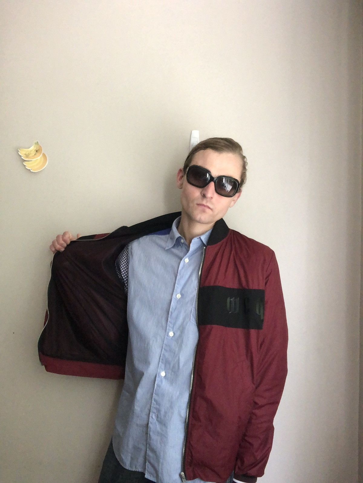 Alexander McQueen McQ Alexander McQueen Oxblood Logo Windbreaker Size US M / EU 48-50 / 2 - 18 Thumbnail