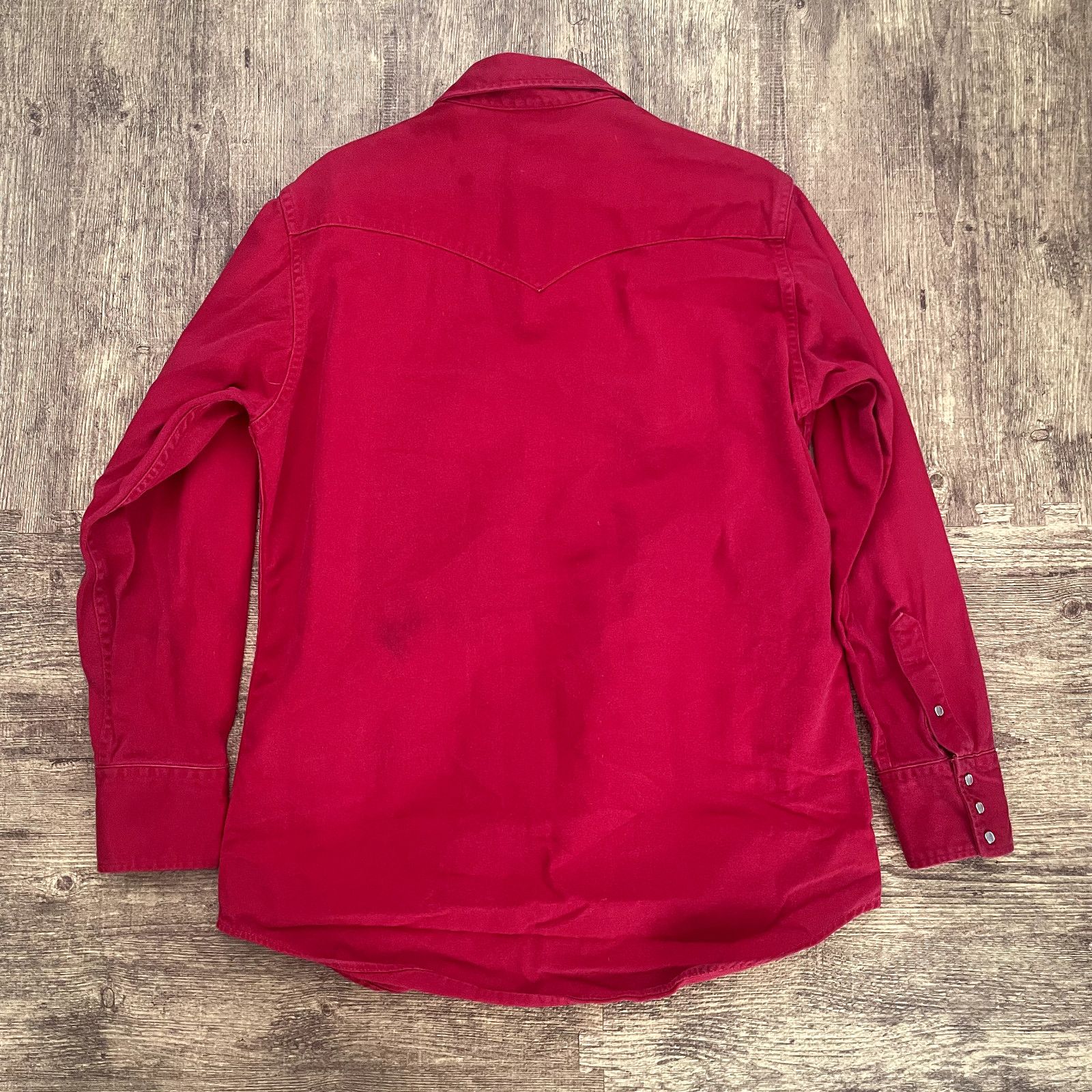Carhartt × Vintage Vintage 1990s Carhartt Pearl Snap Work Shirt Mens Size M Size US M / EU 48-50 / 2 - 4 Thumbnail