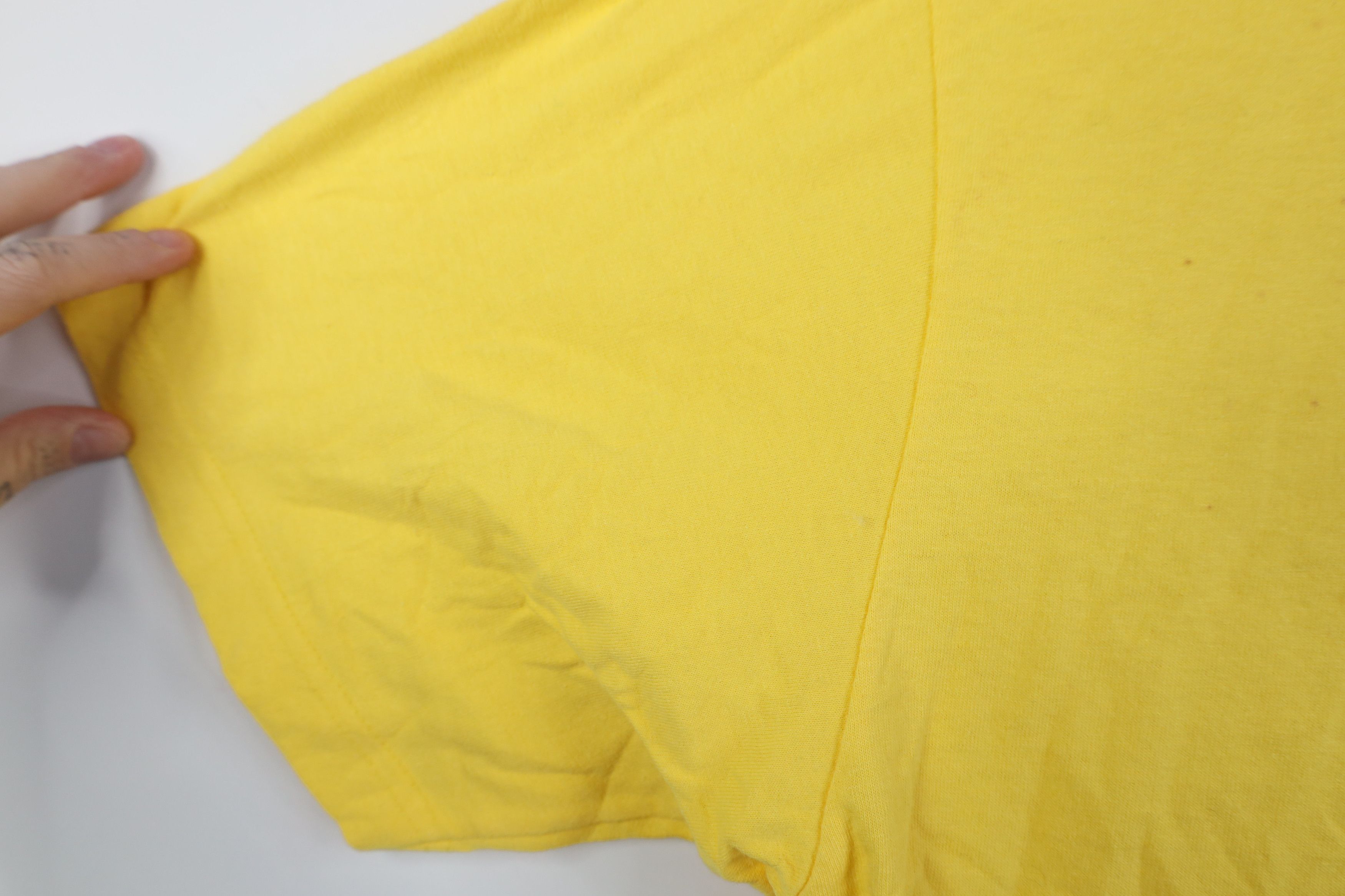 Ralph Lauren Vintage 90s Y2K Chaps Ralph Lauren Spell Out T-Shirt Yellow Size US L / EU 52-54 / 3 - 6 Thumbnail