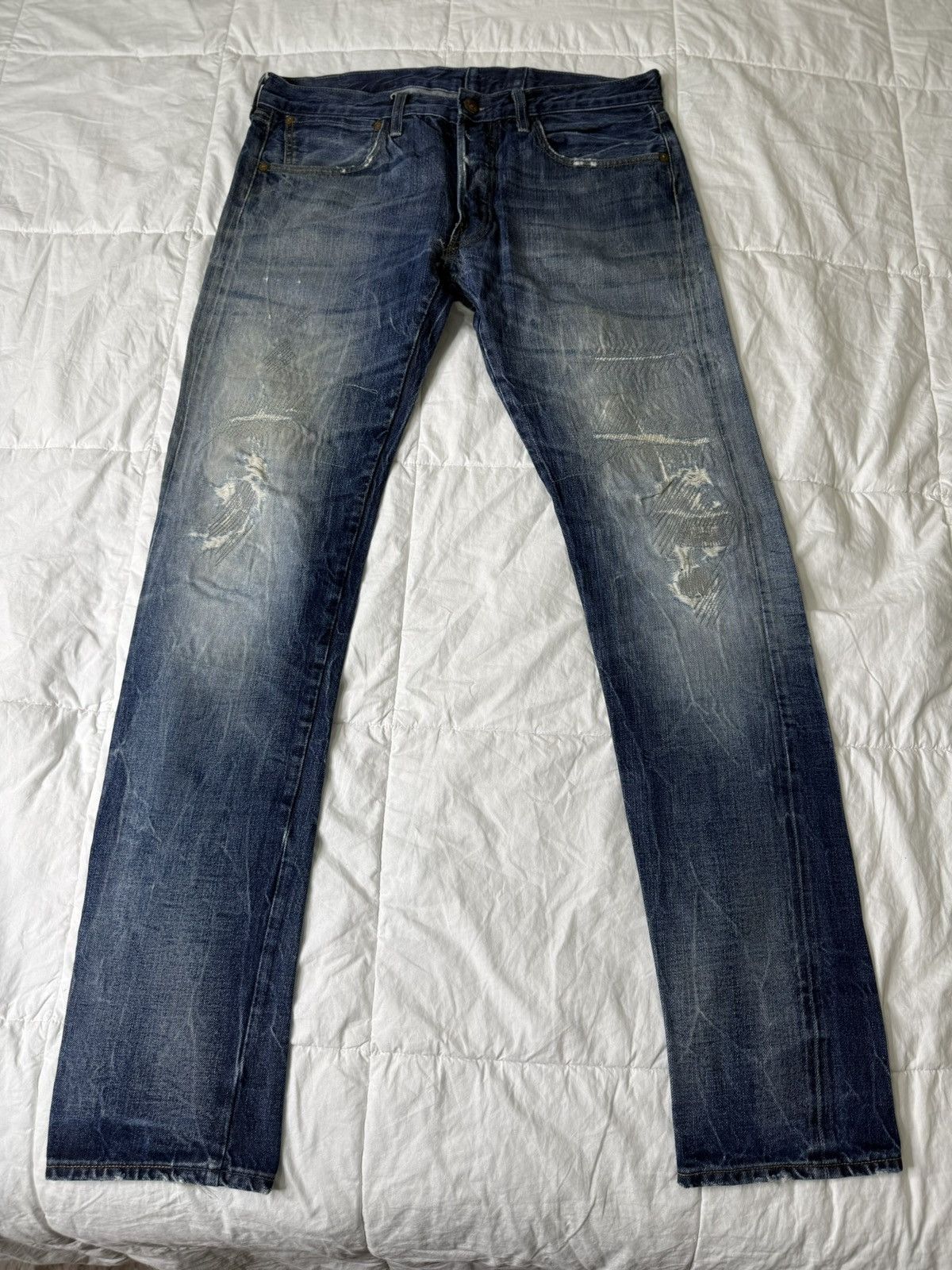 Levi's Levis 501 capital E selvedge 33x34 Size US 33 - 1 Thumbnail
