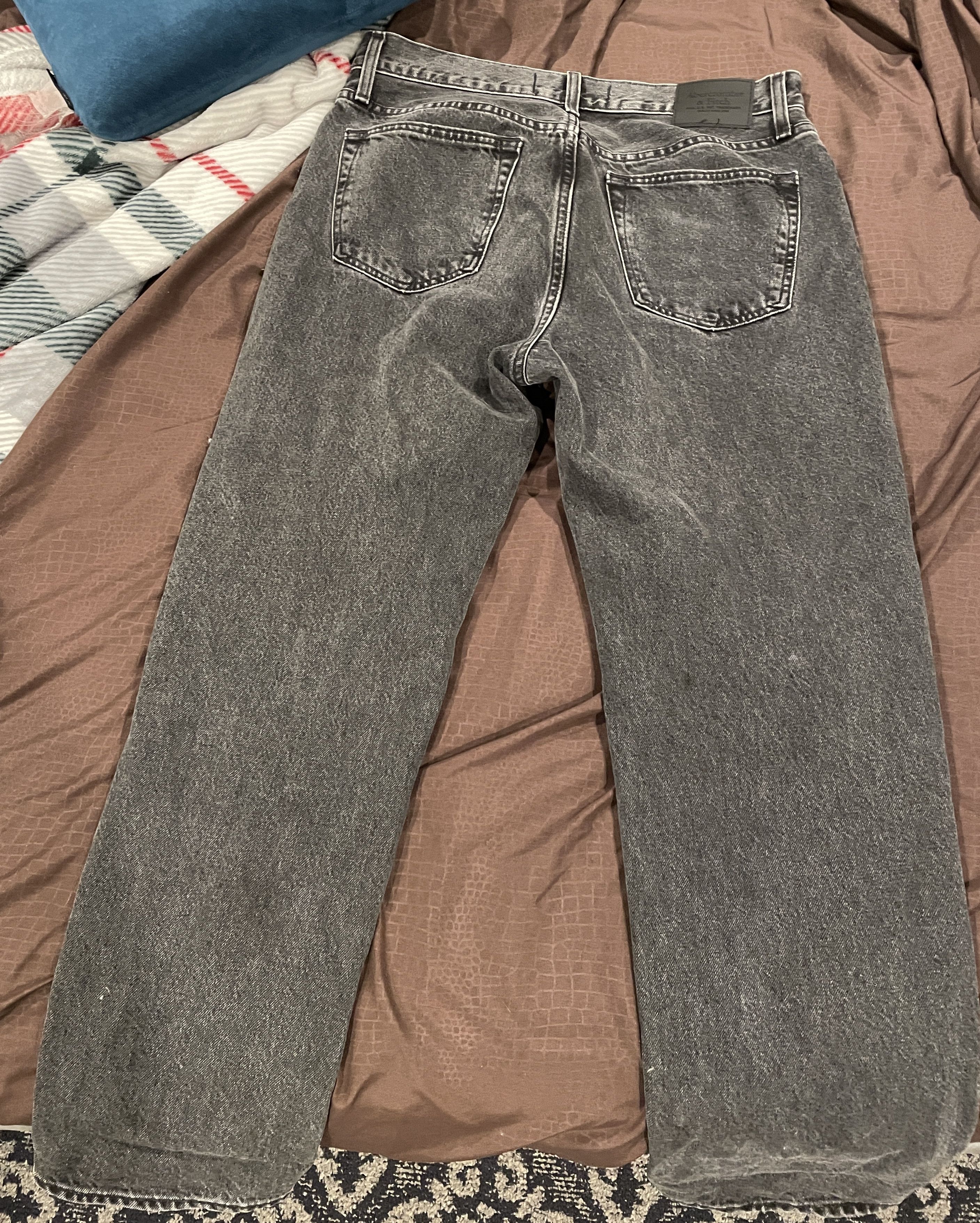 Abercrombie & Fitch straight leg jeans Size US 31 - 2 Thumbnail