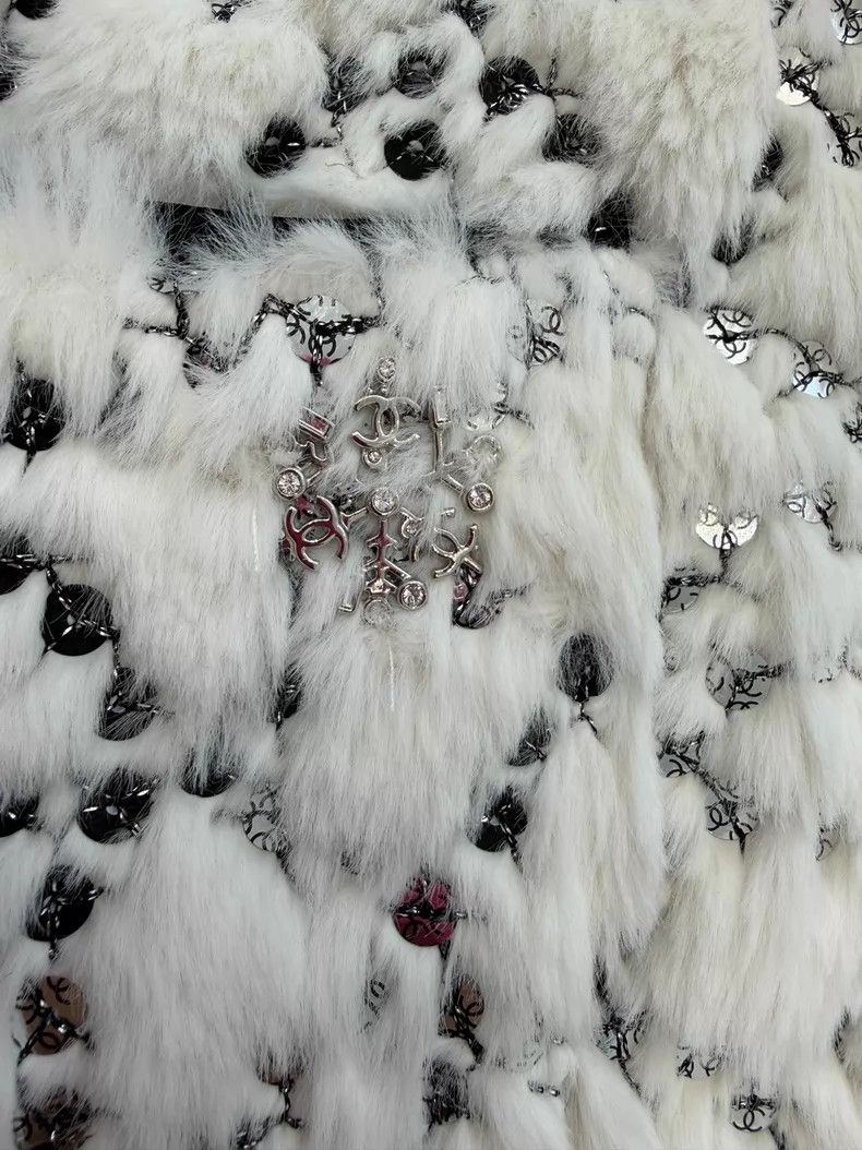 Chanel Chanel Ski series sequin plush coat Size XXS / US 00 / IT 34 - 3 Thumbnail