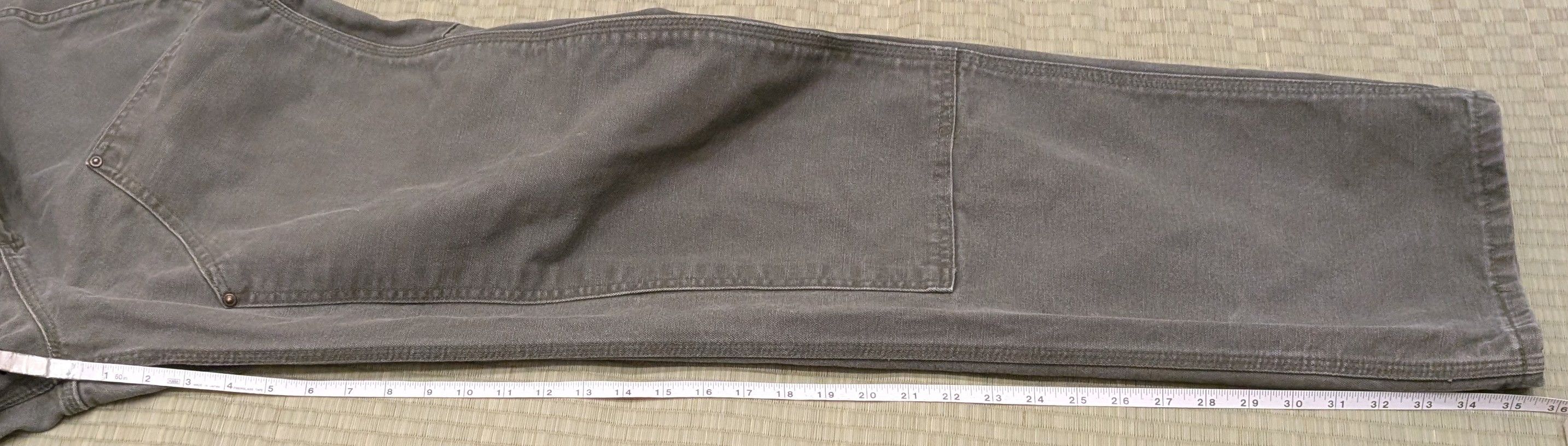Carhartt Carhartt Double Knee Olive Canvas Workwear Pants Made in USA Size US 34 / EU 50 - 5 Thumbnail