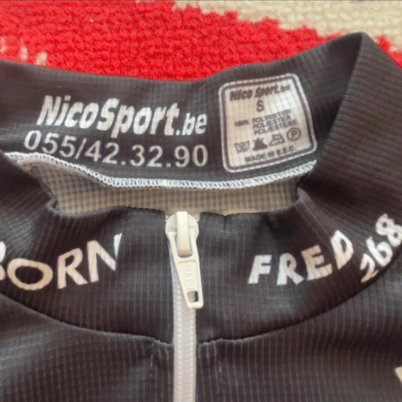 Vintage Fred Rompelberg The Empire Vintage Black Cycling Jersey S Size US S / EU 44-46 / 1 - 2 Thumbnail