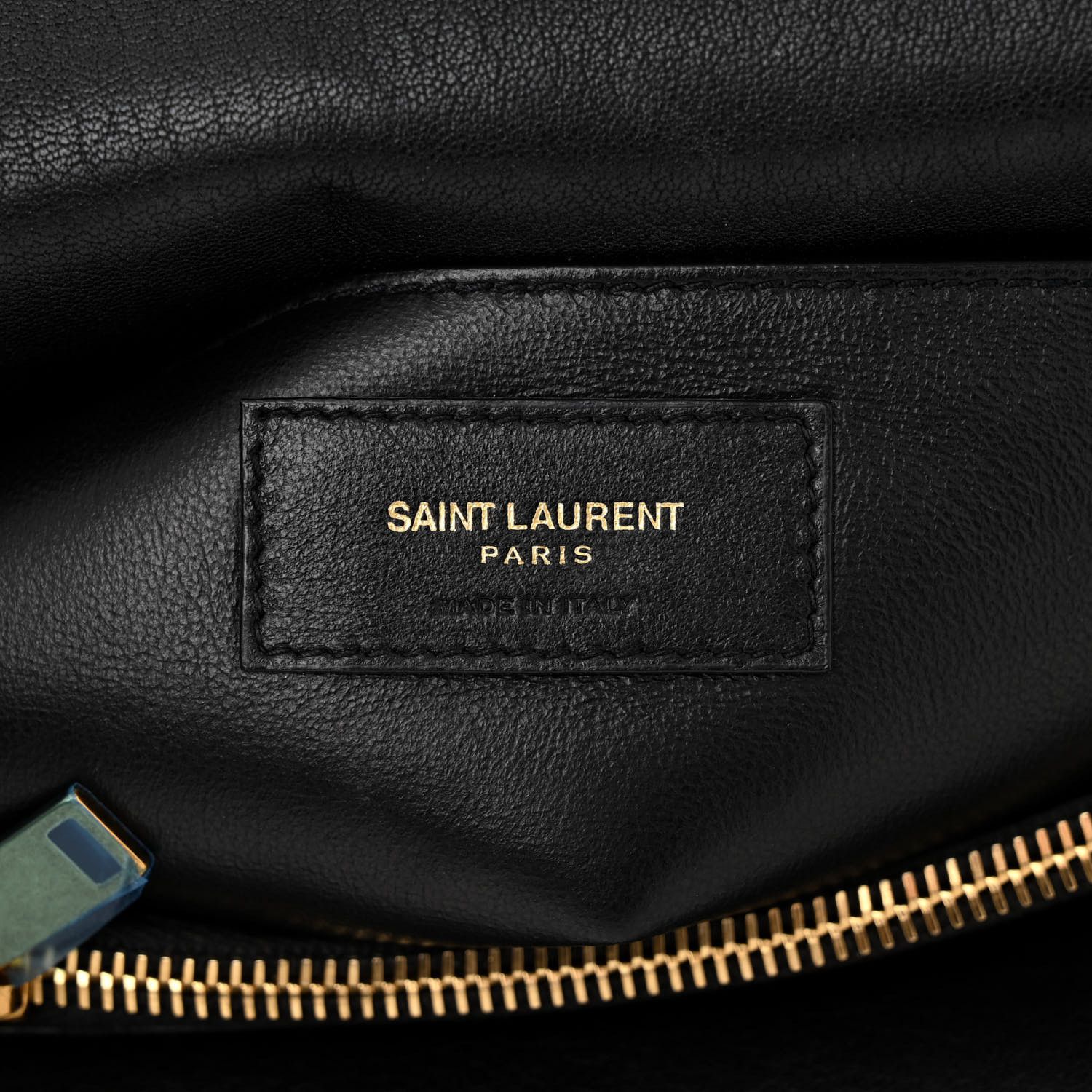 Saint Laurent Paris o1b1hav110924 Size: OS / College Large Leather Bag in Black Size ONE SIZE - 6 Thumbnail