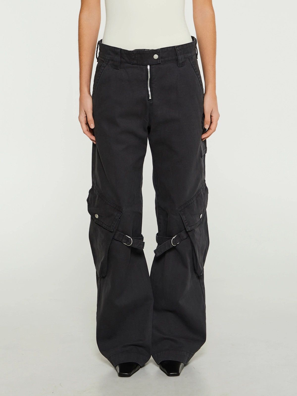 Acne Studios Acne Studios Wide Leg Cargo Trousers Size 34" / US 12 / IT 48 - 6 Thumbnail