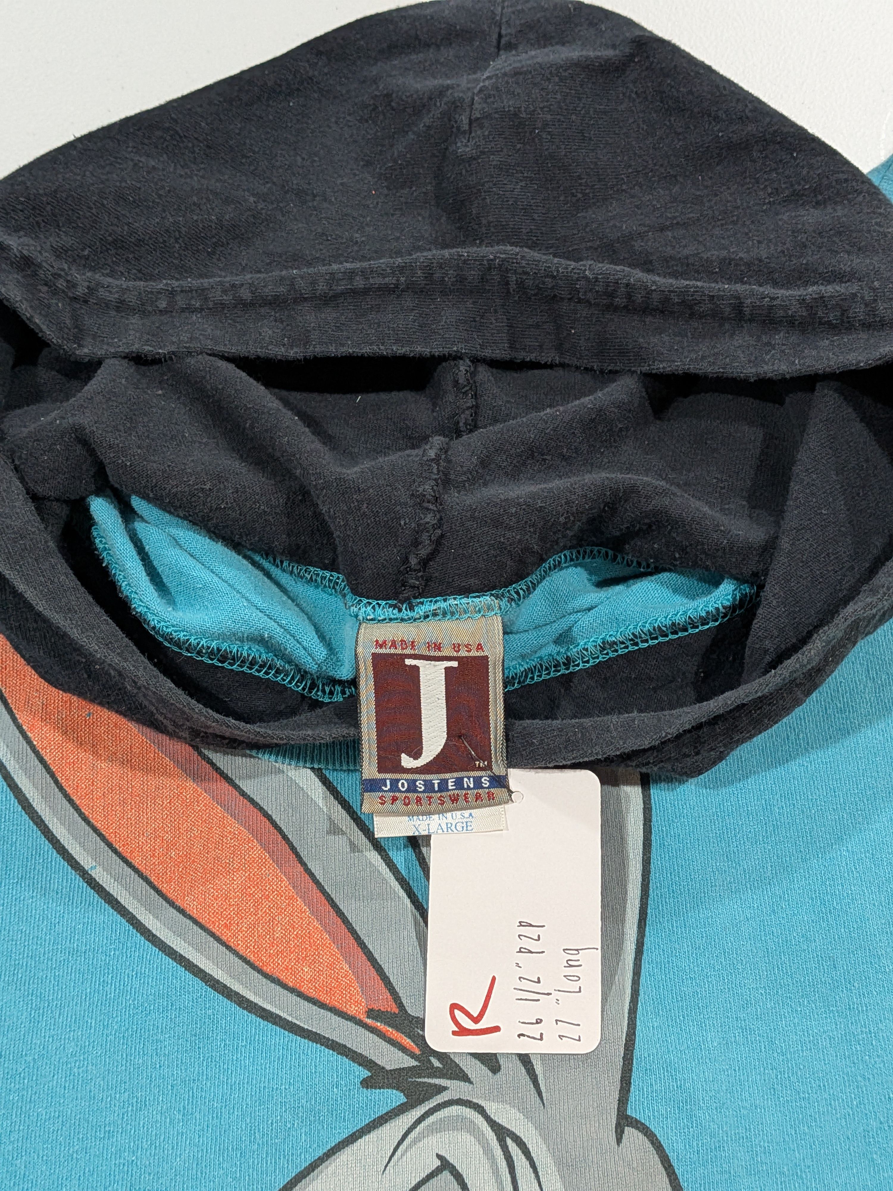 Other Vtg 1993 Bugs Bunny Hooded Tee Size US XL / EU 56 / 4 - 2 Thumbnail