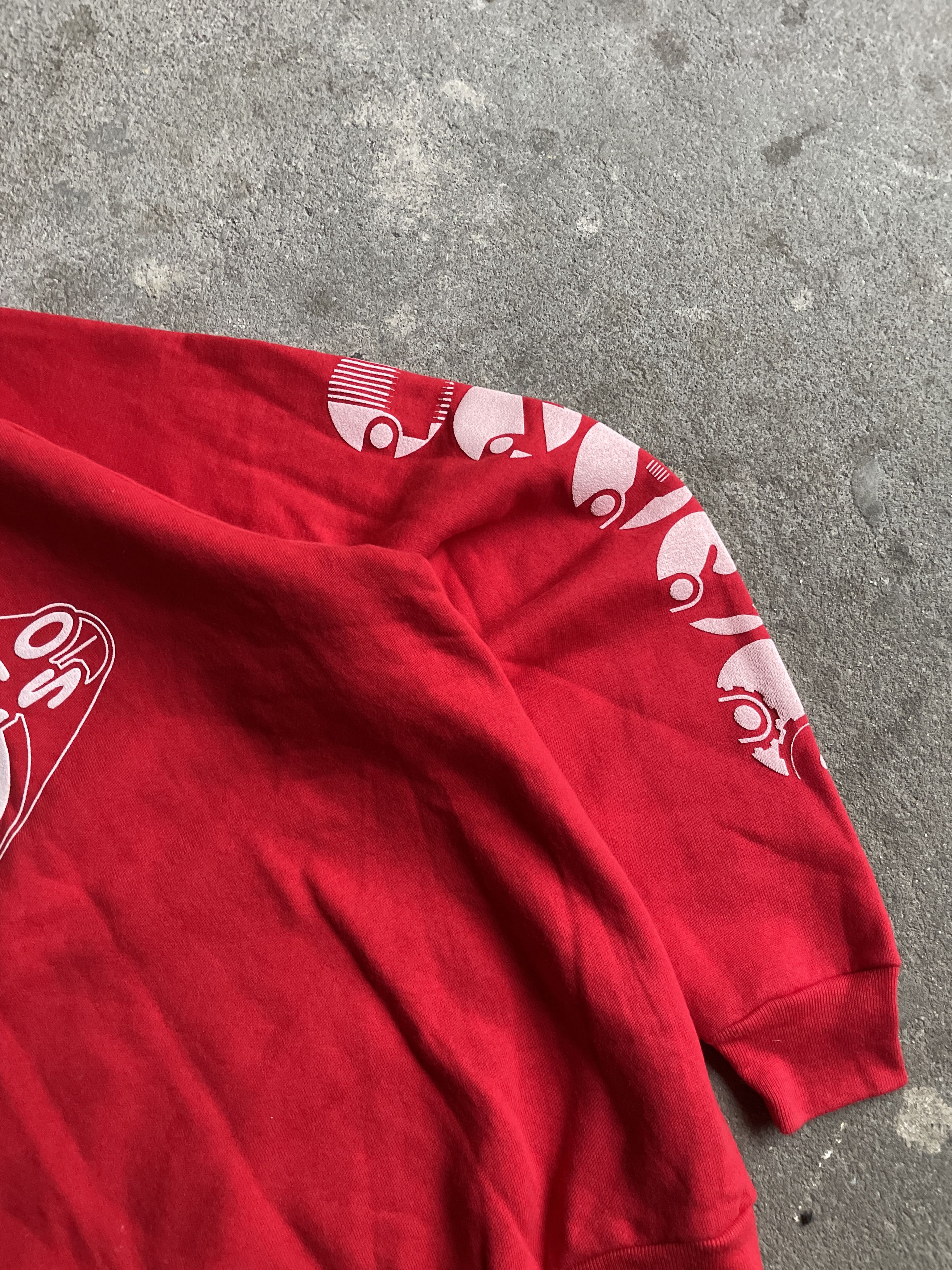 Vintage vintage techno games 90s sweatshirt Size US M / EU 48-50 / 2 - 5 Thumbnail