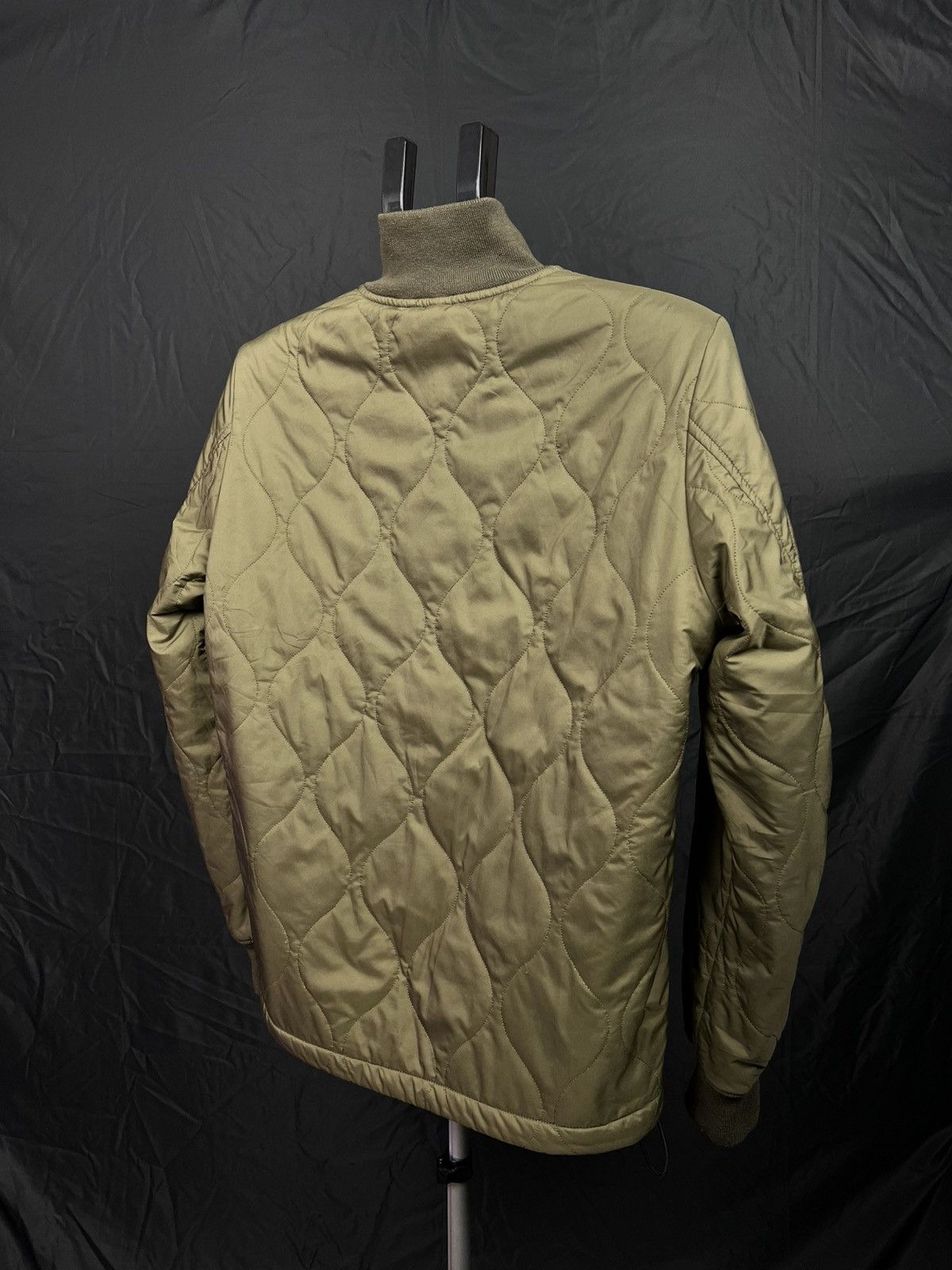 Aspesi Aspesi Men’s Nylon Quilted Jacket Olive Thermore Insulated Size US S / EU 44-46 / 1 - 6 Thumbnail