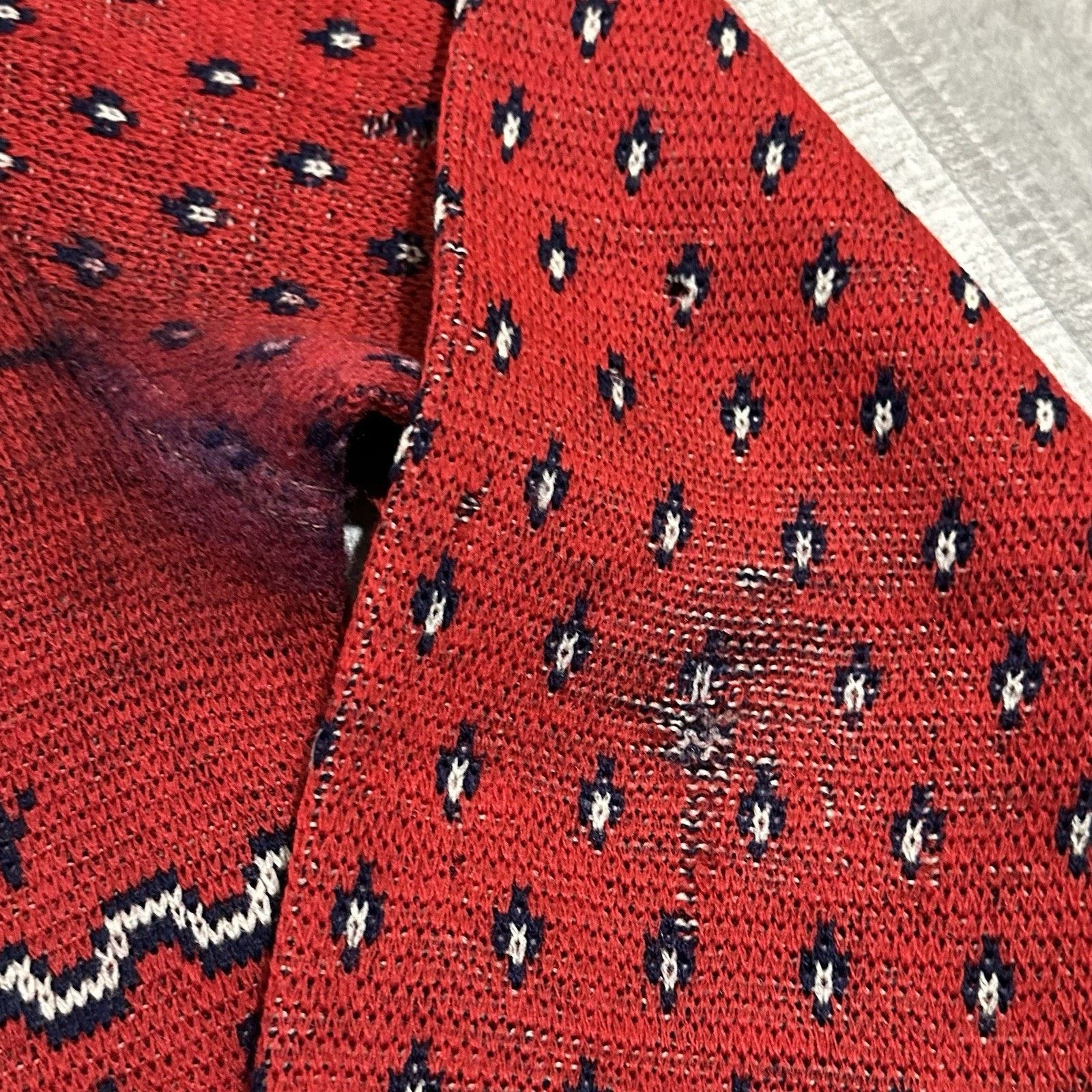 Vintage Archer Rare Vintage 1940s Wool Novelty Sweater Blue Reindeer Size S / US 4 / IT 40 - 4 Thumbnail