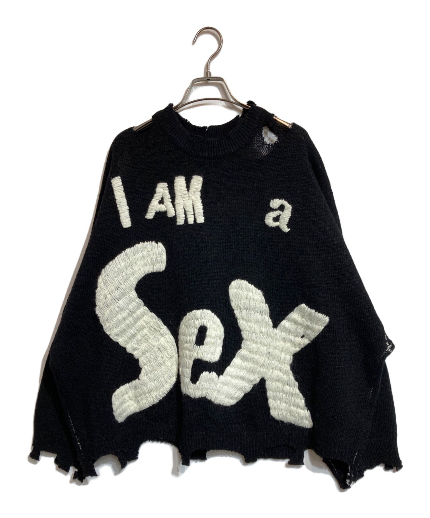 SAINT MICHAEL x SEX PISTOLS Pullover Sweater Black M