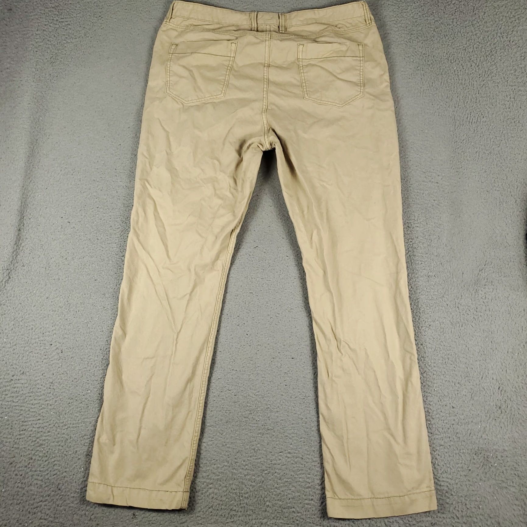 Robert Graham VINTAGE Robert Graham Jeans Mens Size 40x34 Straight Leg Pants Beige Classic 90s Men's Size US 40 / EU 56 - 7 Thumbnail