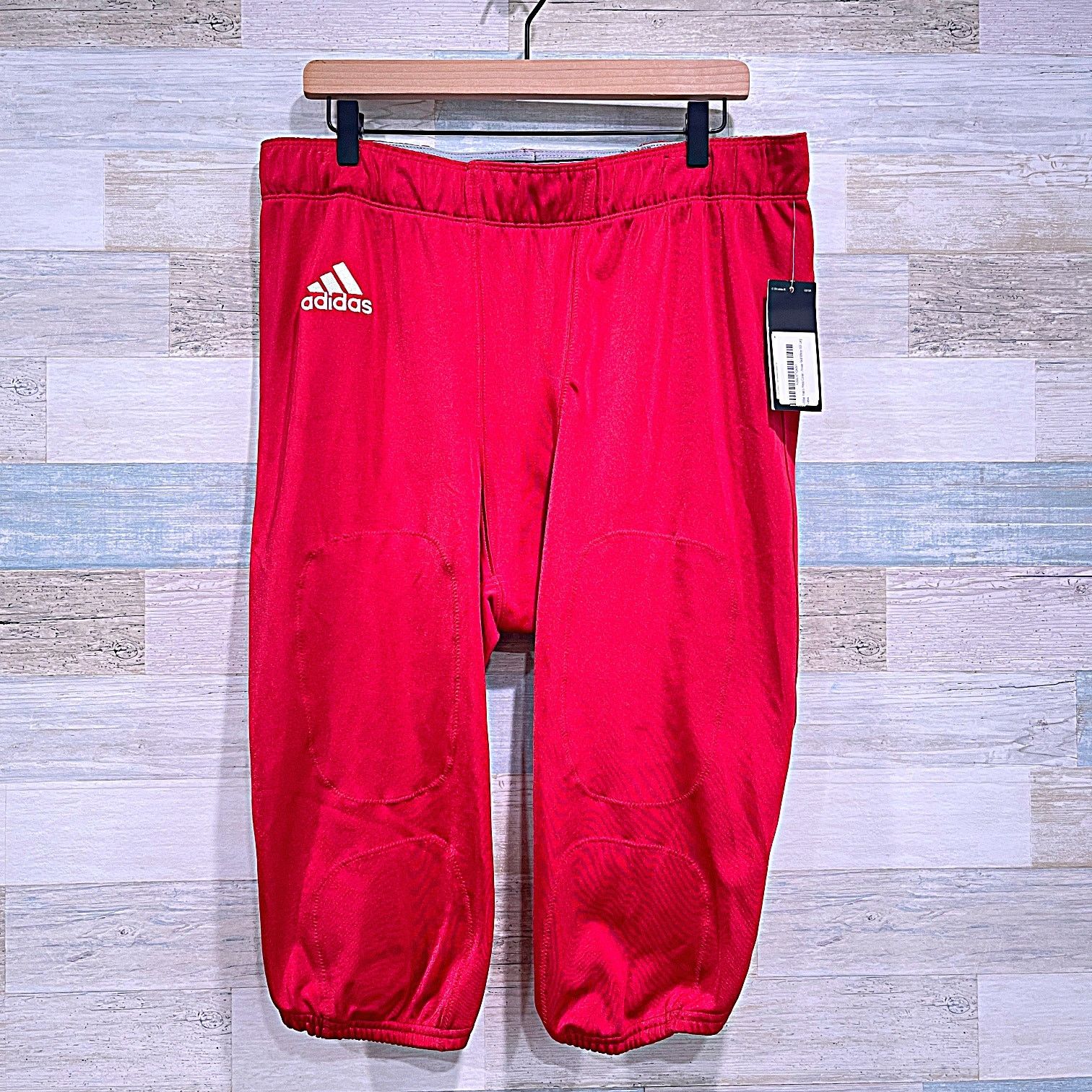 Cabelas ADIDAS Press Coverage Football Pants Red Nylon Mens 3XL XXXL Size US 44 / EU 60 - 1 Thumbnail