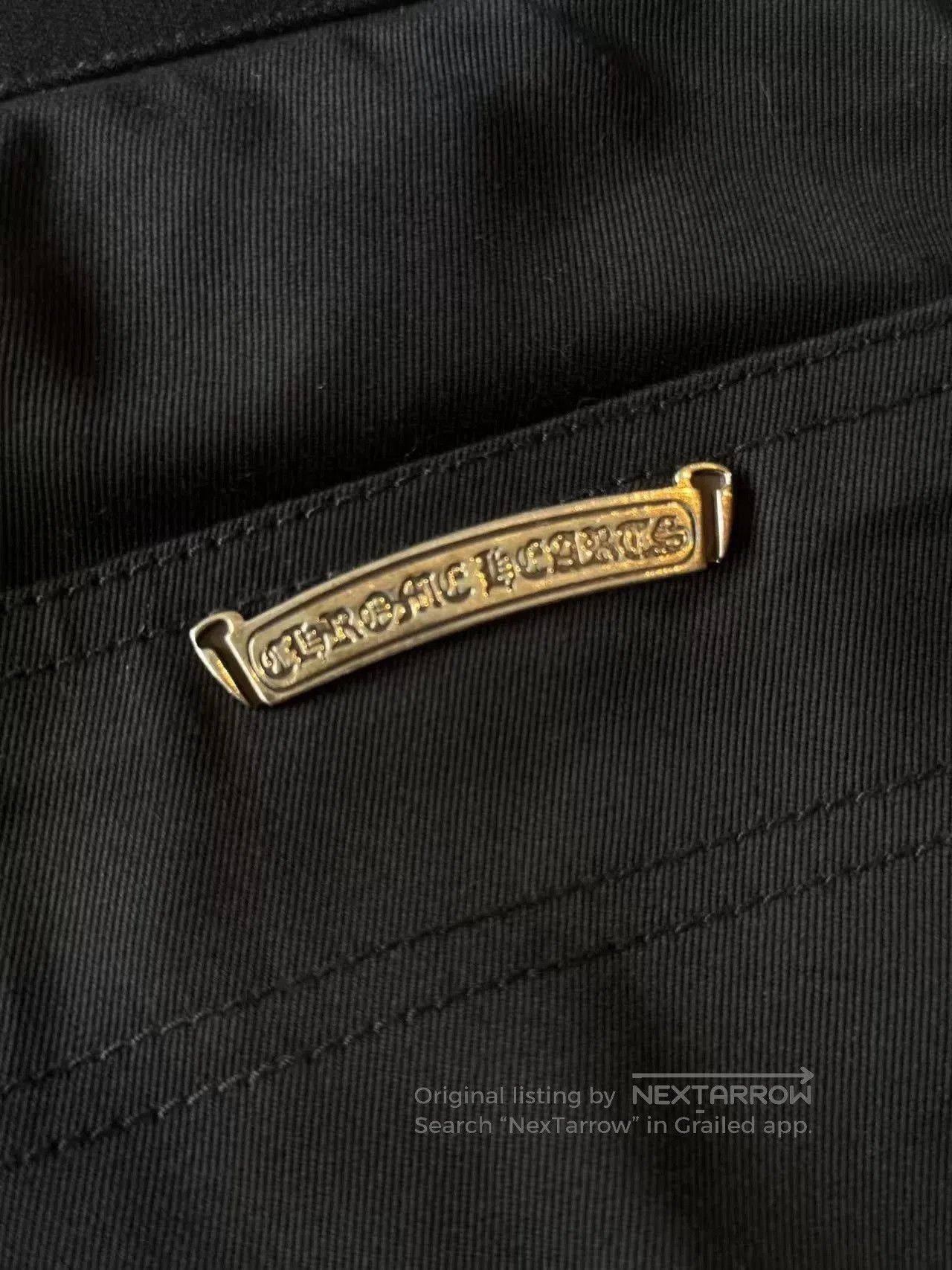 Chrome Hearts Chrome Hearts Black Cargo Shorts with Studs. Size US 36 / EU 52 - 4 Thumbnail