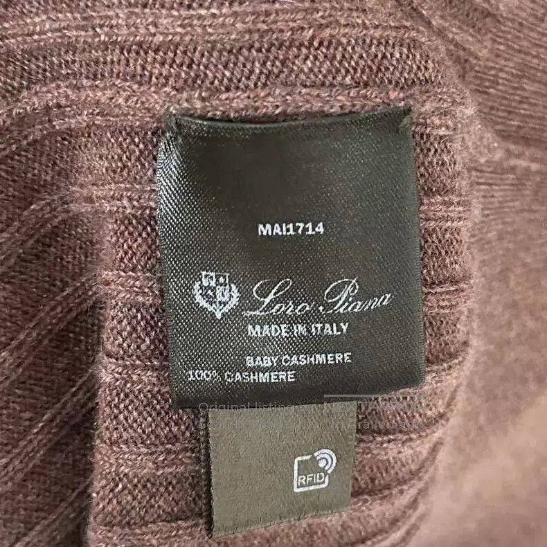 Loro Piana Loro Piana Brick Red Cashmere Sweater Size US M / EU 48-50 / 2 - 5 Thumbnail