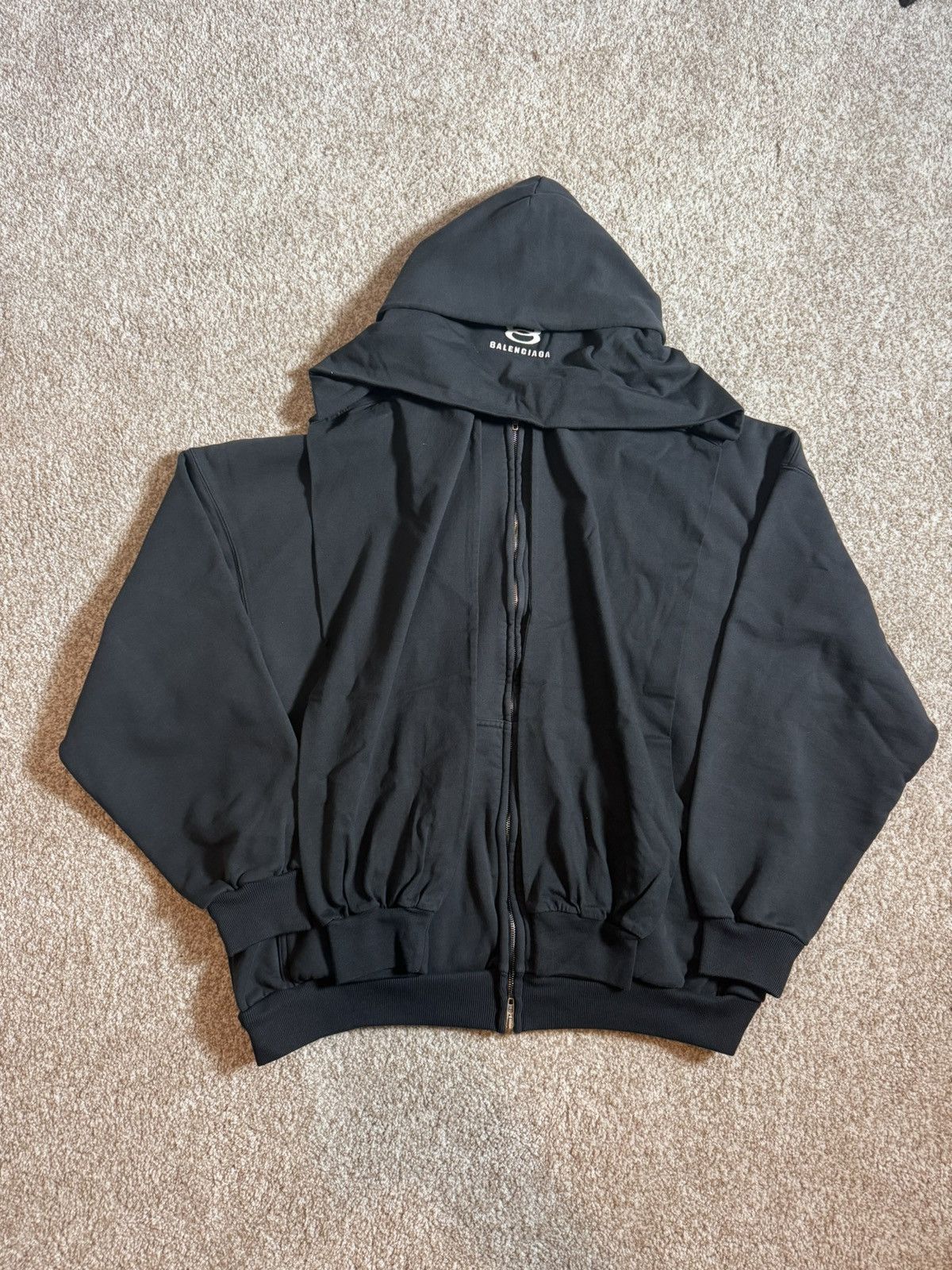 LOOP SPORTS ICON LOGO ジップフーディー Men's Loop Sports Icon Hoodie Medium Fit in Black