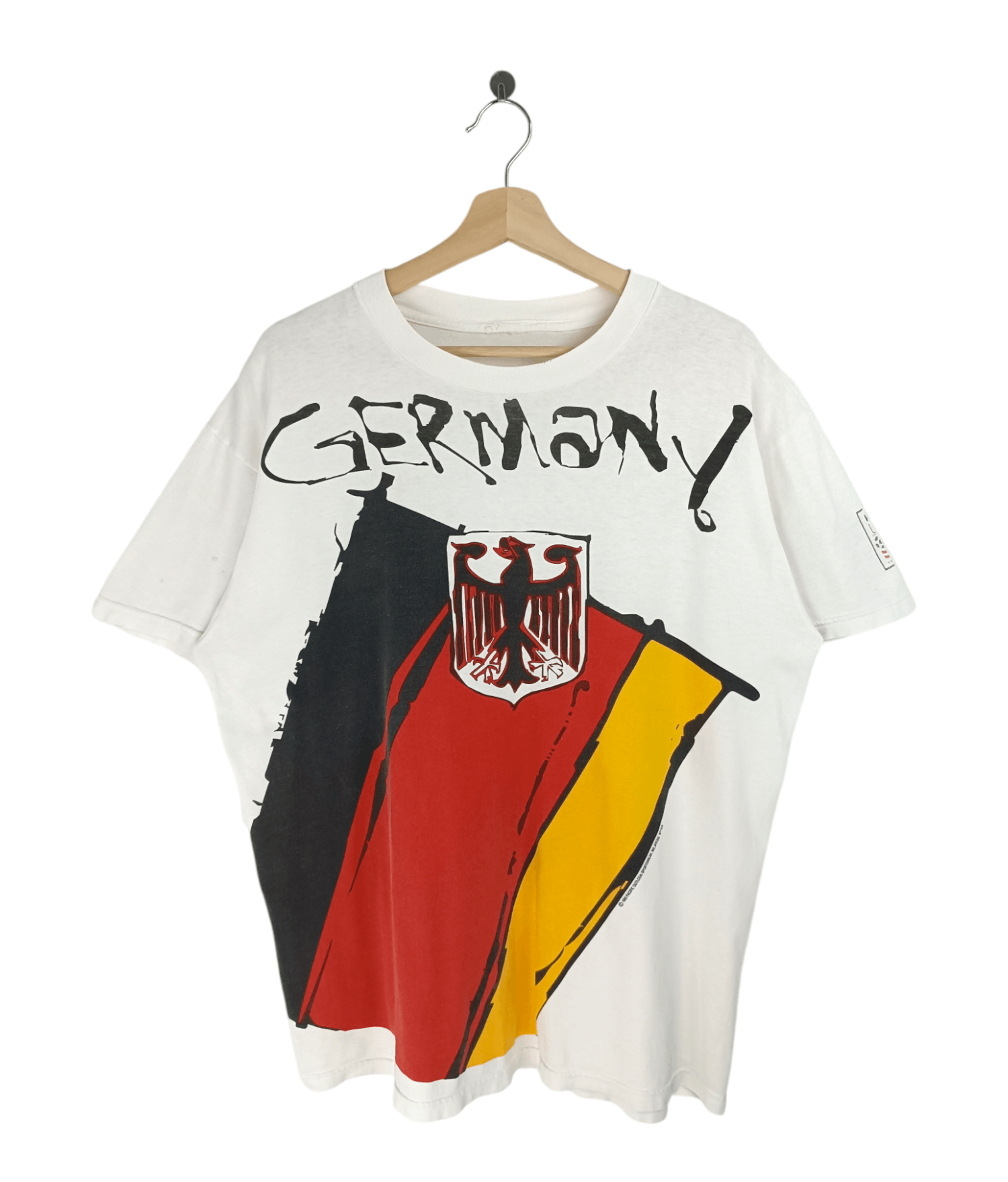 Vintage VINTAGE '94 GERMANY FIFA USA WORLD CUP TEE VERY RARE Size US XL / EU 56 / 4 - 1 Thumbnail