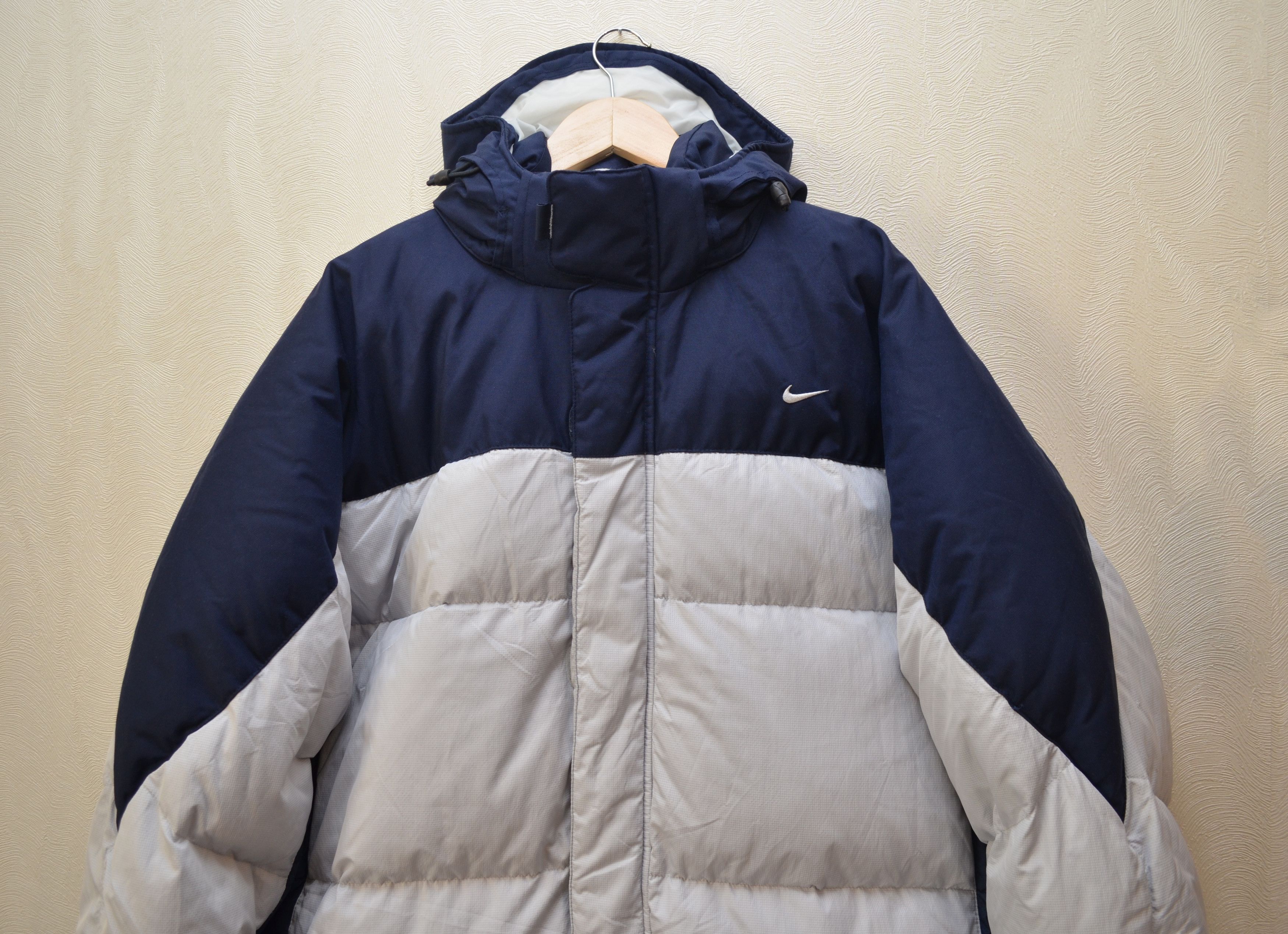 Nike Nike Down Jacket Puffer Size XL Hooded Vintage 90s y2k Size US XL / EU 56 / 4 - 3 Thumbnail