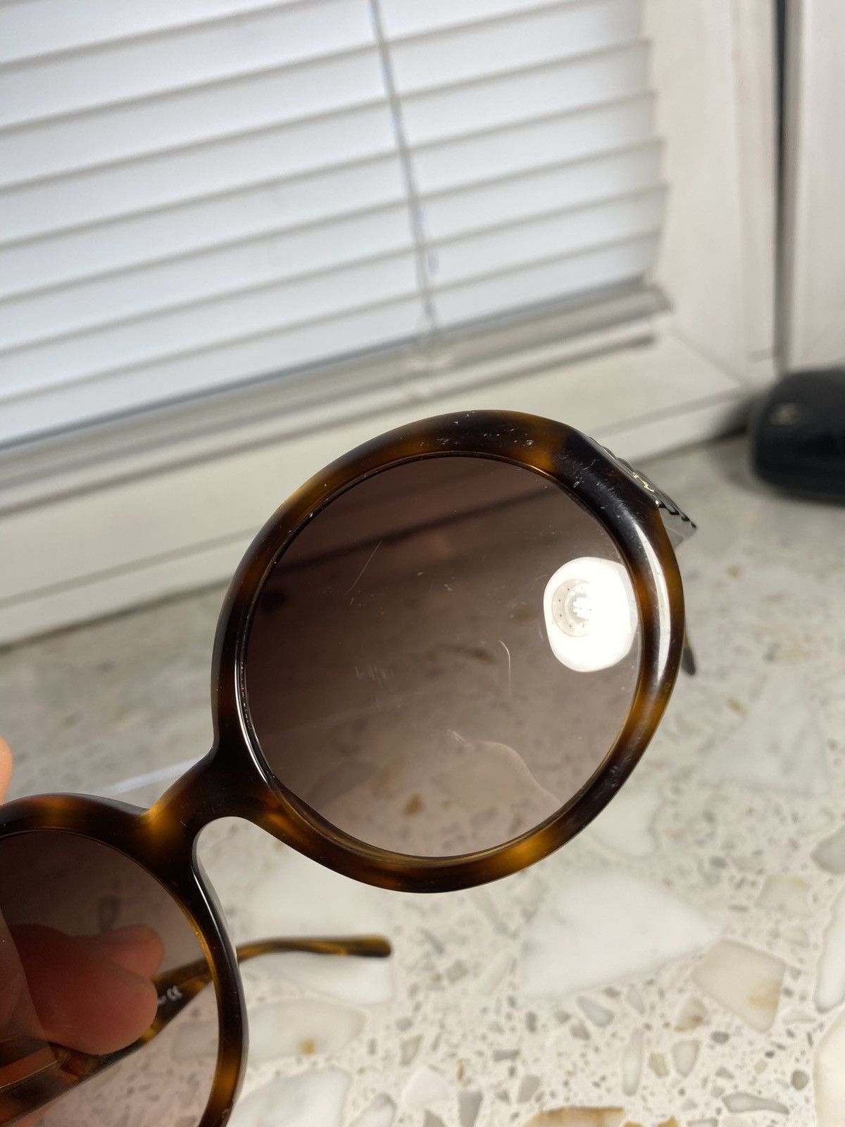 Vintage Gold Logo CC Vintage Chanel Sunglasses Size ONE SIZE - 9 Thumbnail