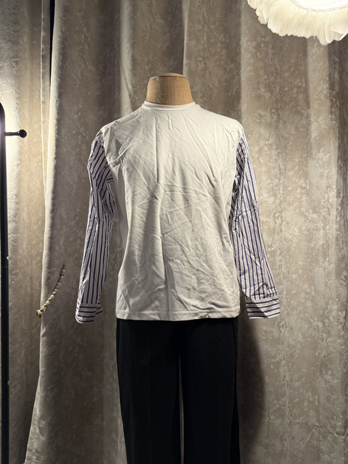 Other Minimalist Contrast Sleeve Top – Casual Meets Statement Size US M / EU 48-50 / 2 - 2 Thumbnail
