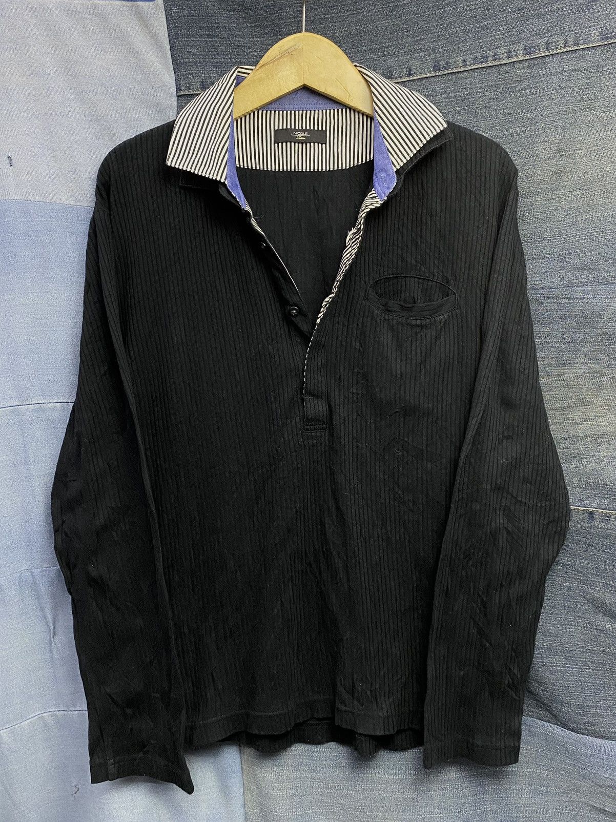 If Six Was Nine × Japanese Brand × Le Grande Bleu (L.G.B.) Crazy gothic double layer nicole ifsixwasnine style Size US L / EU 52-54 / 3 - 1 Thumbnail
